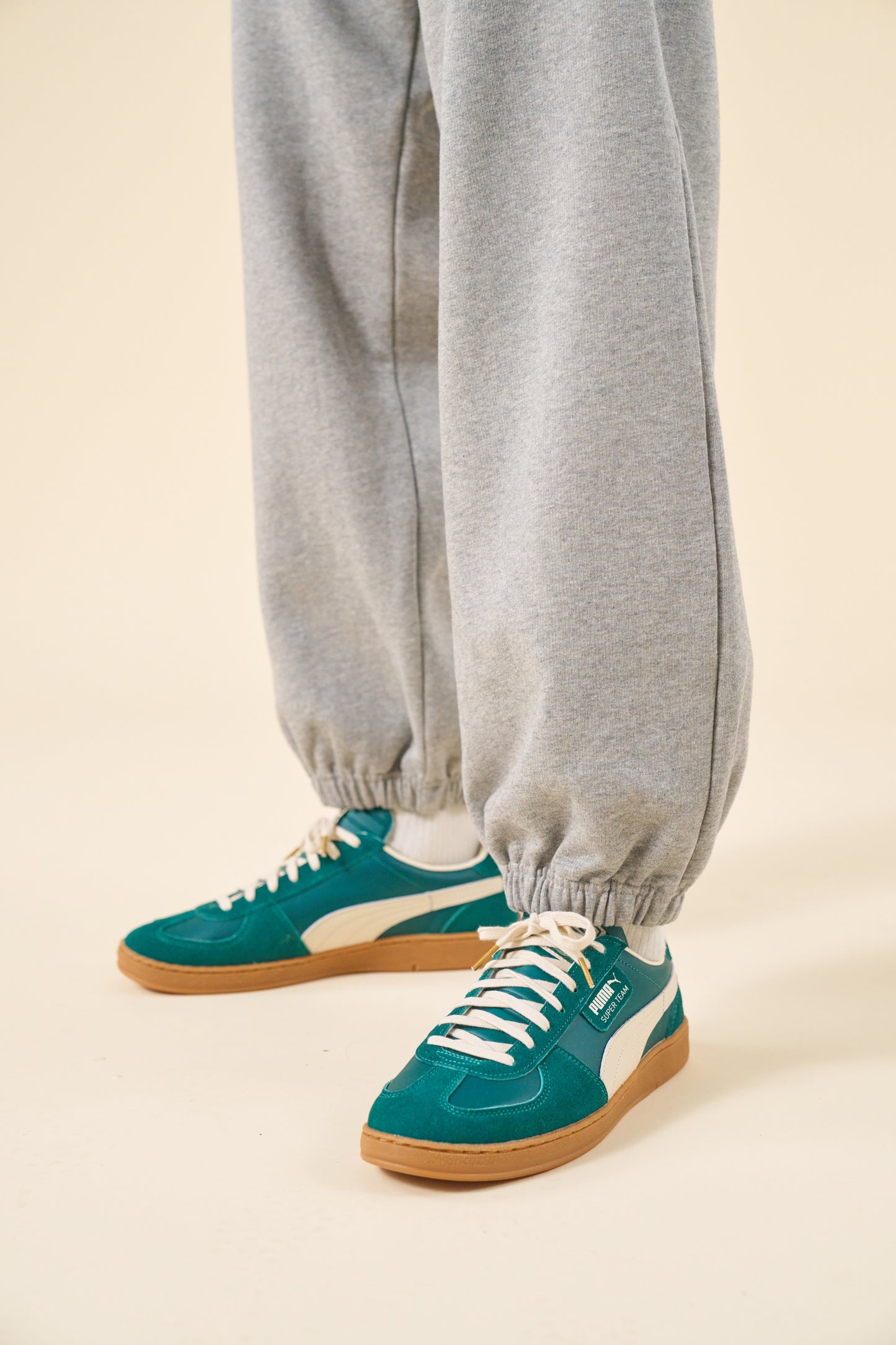 SUSTAIN HEAVY SWEATER & JOGGERS SET - HEATHER GREY