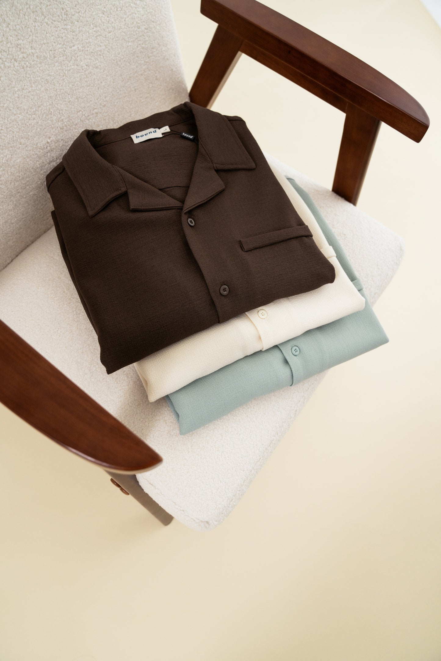 HEAVY CUBAN TEXTURED SS SHIRT - COCOA BROWN
