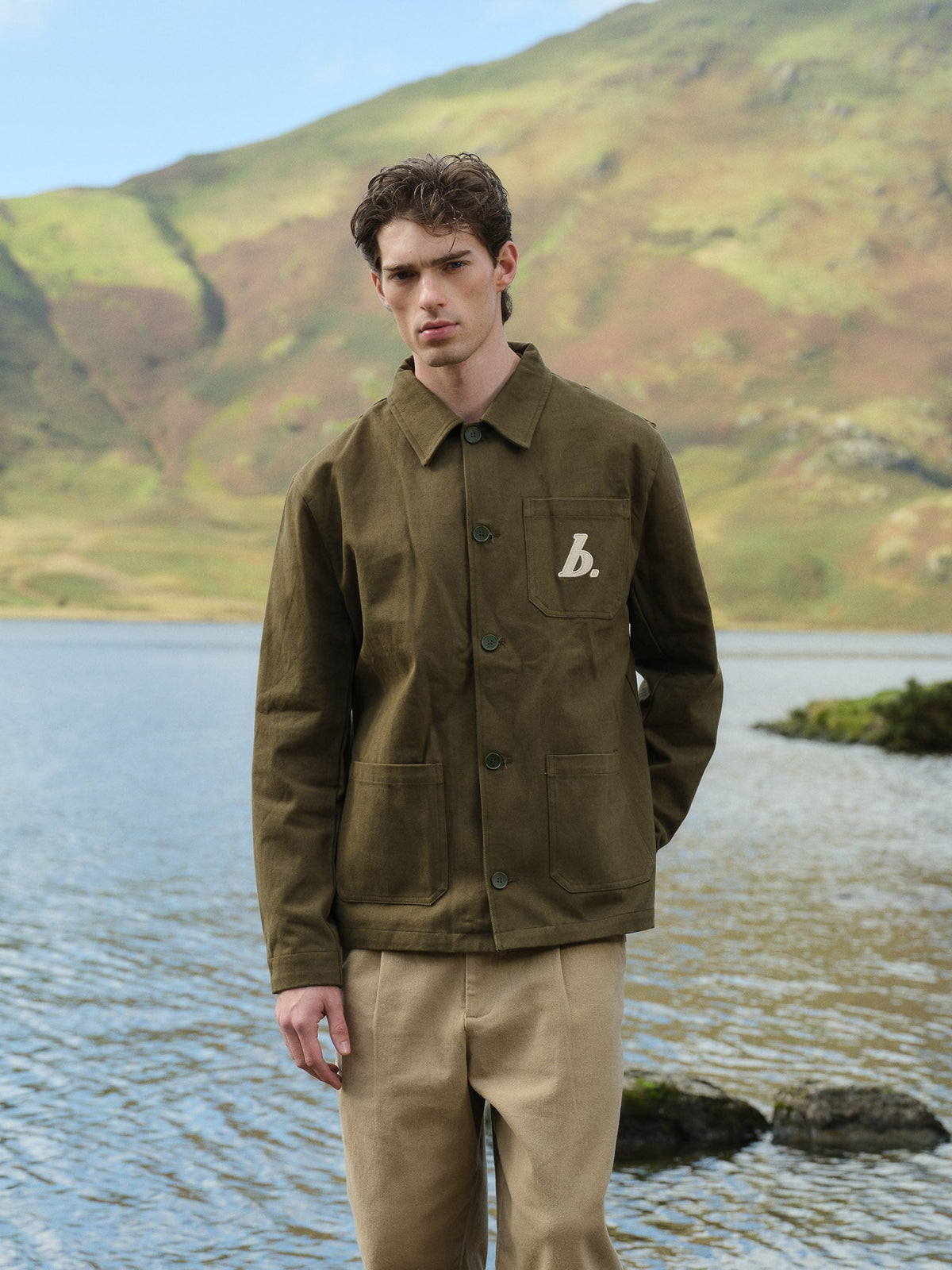 ARMY GREEN CHORE JACKET