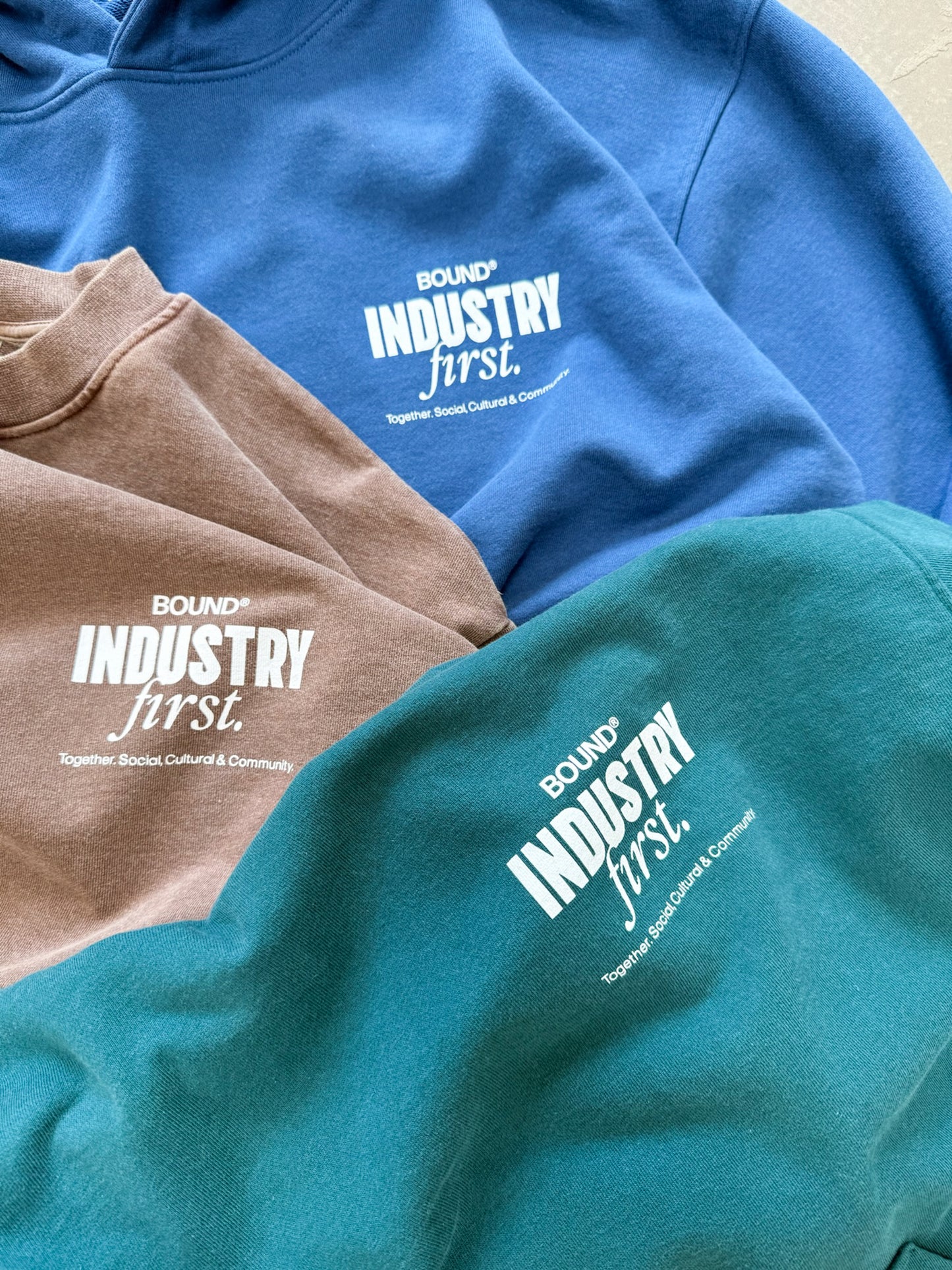 INDUSTRY FIRST HOODIE - NAVY