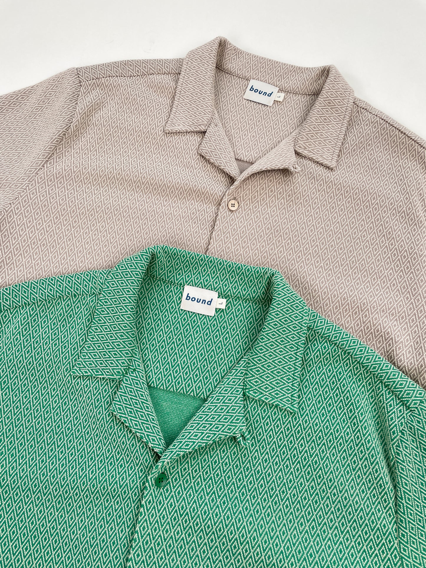 KELLY GREEN DIAMOND CUBAN SS SHIRT