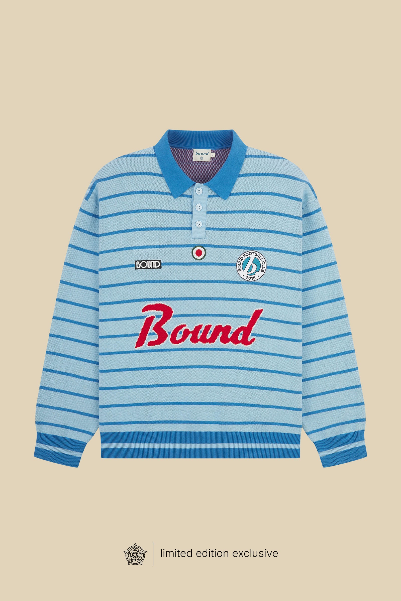 San Paolo Knitted Football Shirt | Napoli Inspired Knit Jersey – bound