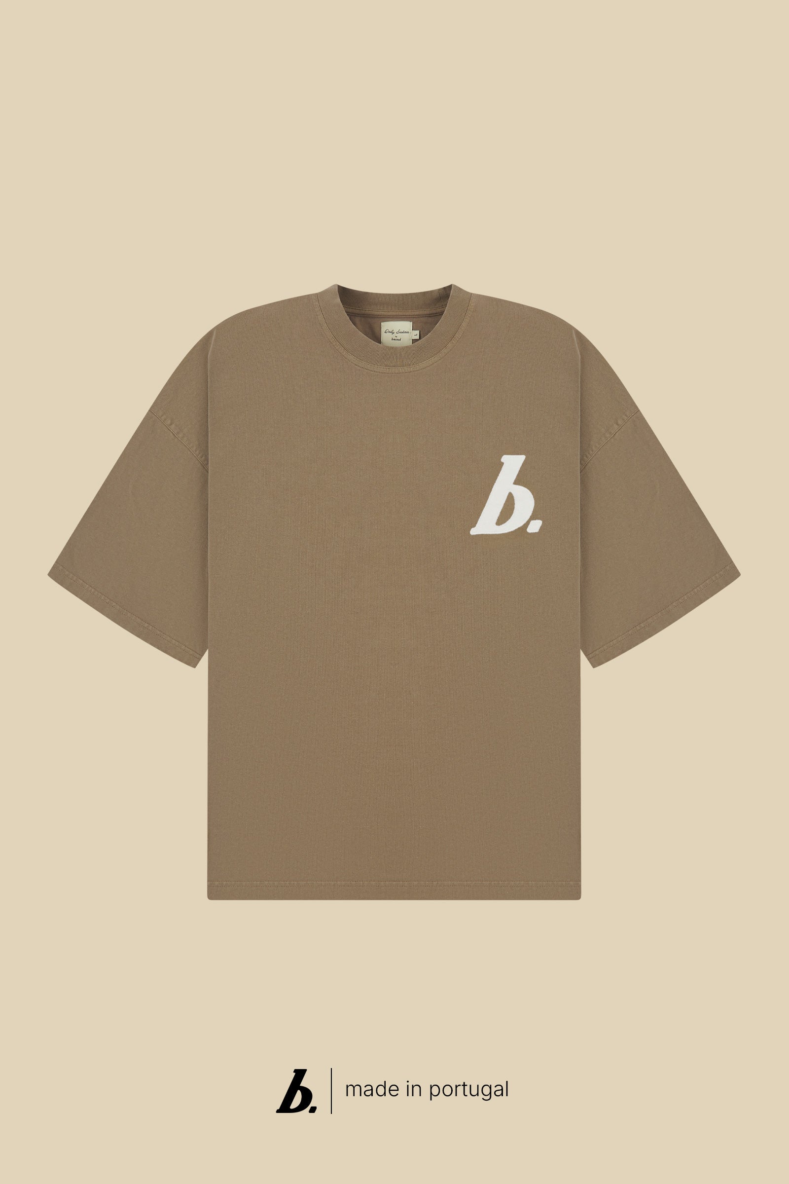 STAMP TEE - WASHED WALNUT – bound