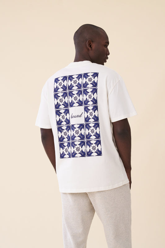 daily sustain 2.0 - The 'azulejos' printed tees