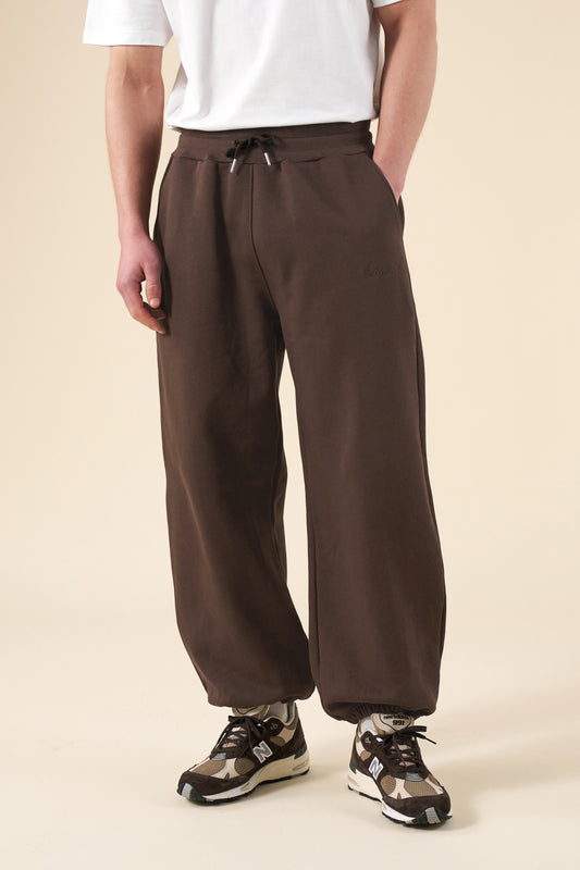 SUSTAIN HEAVY JOGGERS - COCOA BROWN