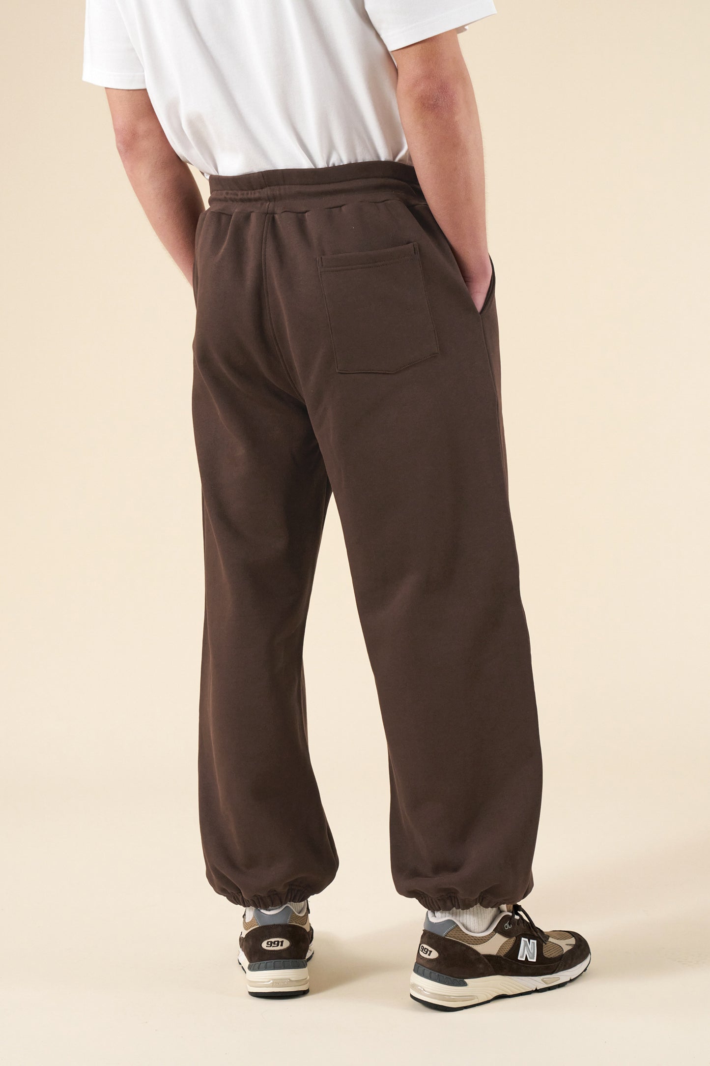 SUSTAIN HEAVY JOGGERS - COCOA BROWN