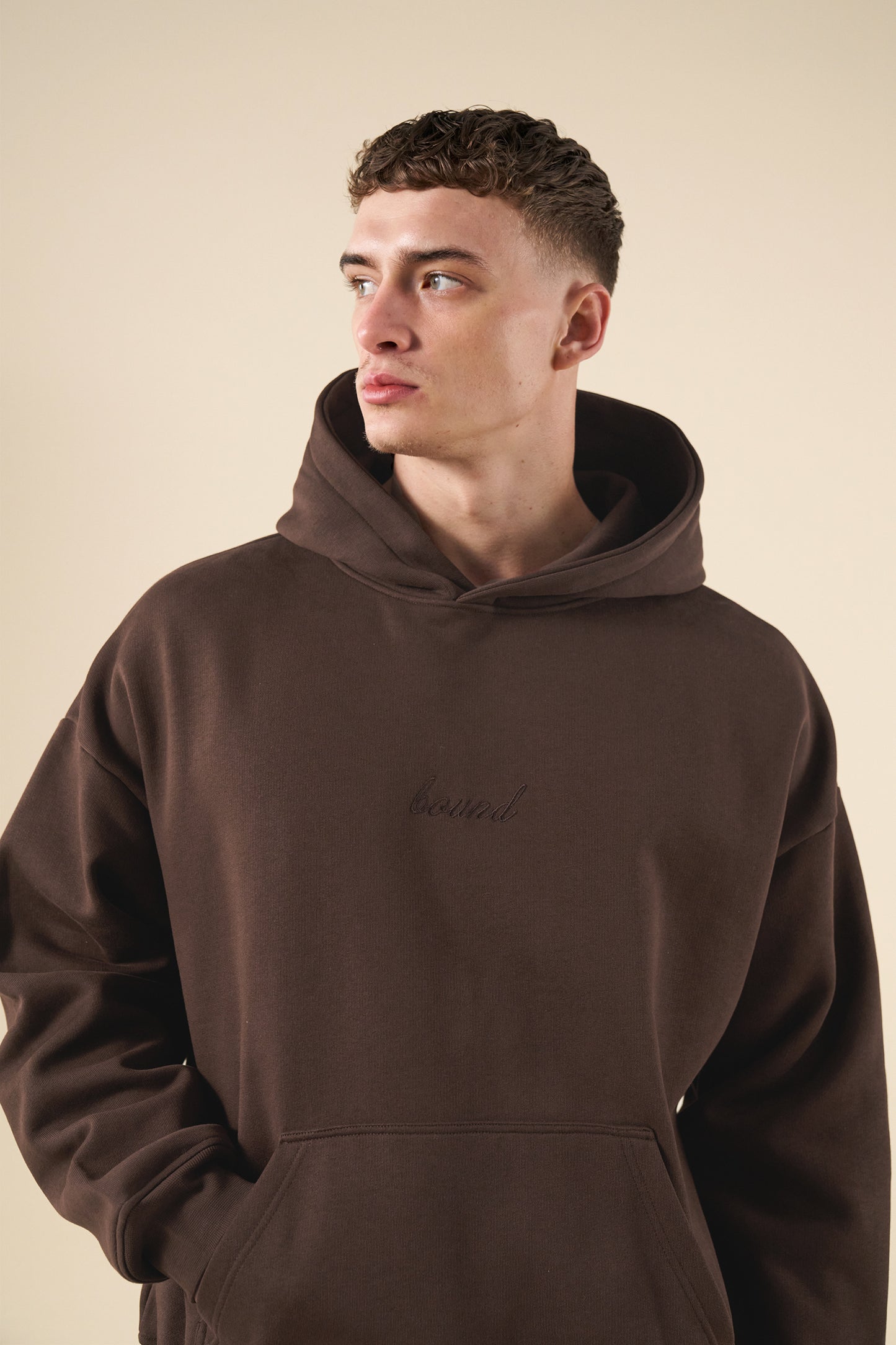 SUSTAIN HEAVY HOODIE - COCOA BROWN