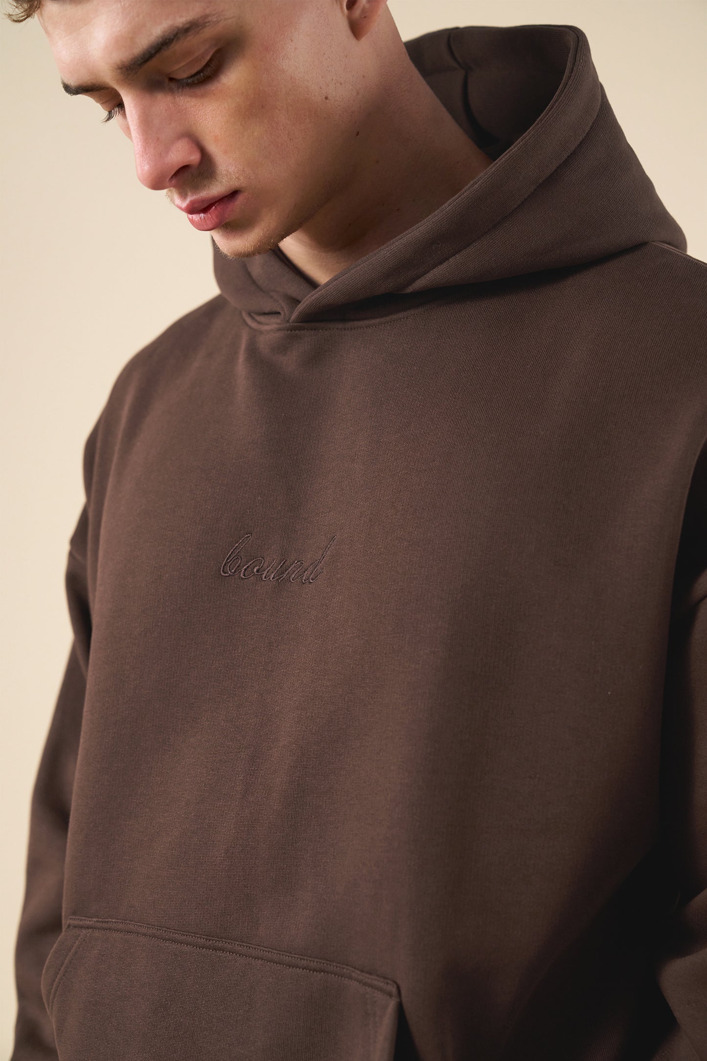 SUSTAIN HEAVY HOODIE - COCOA BROWN