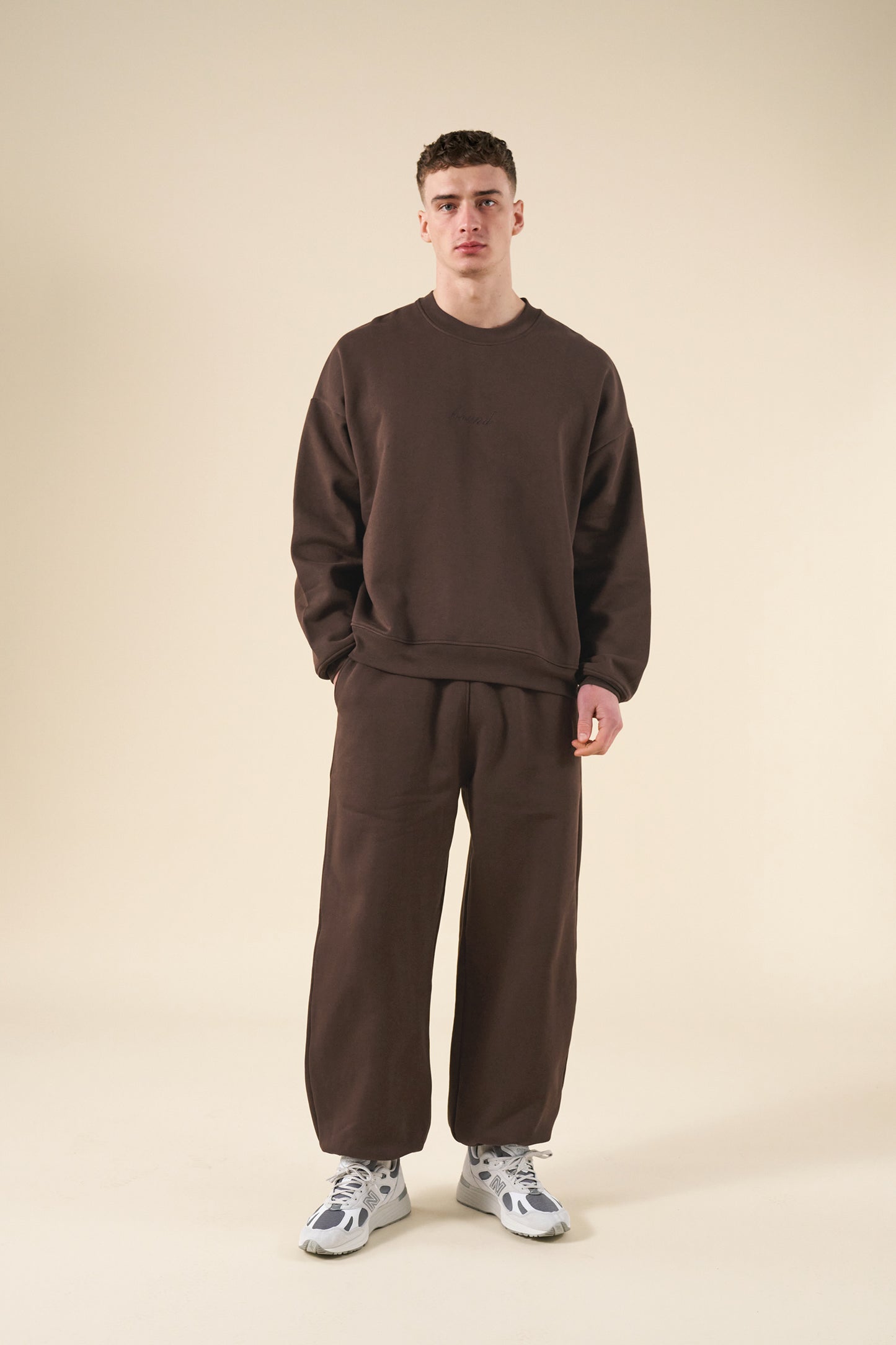 SUSTAIN HEAVY JOGGERS - COCOA BROWN