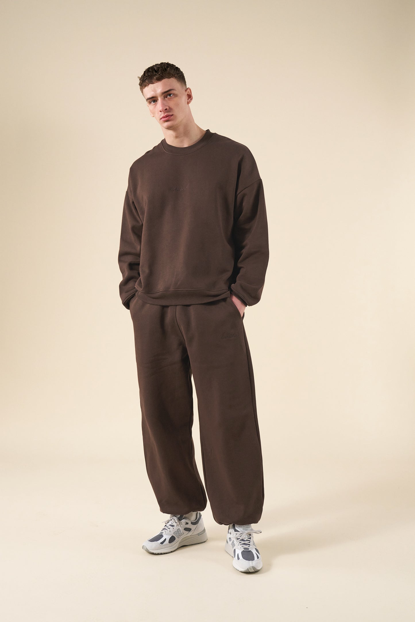 SUSTAIN HEAVY SWEATER - COCOA BROWN