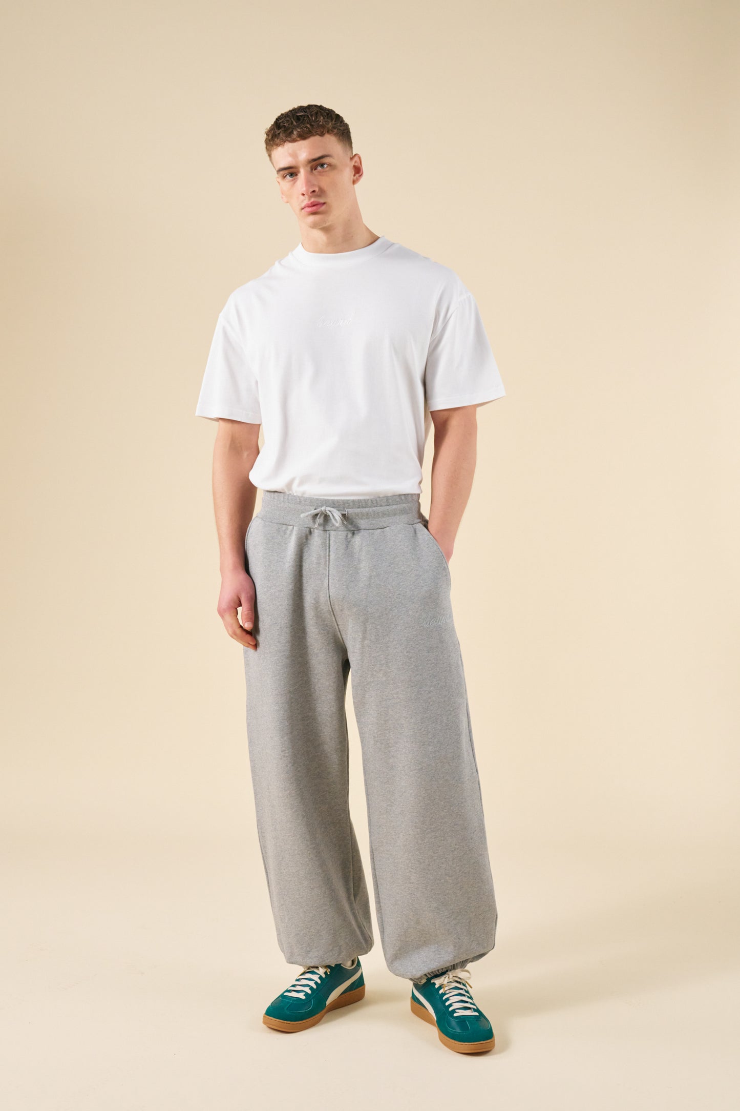SUSTAIN HEAVY JOGGERS - HEATHER GREY