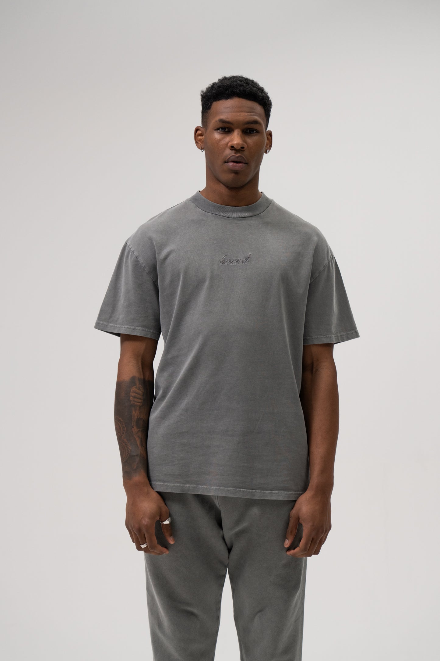 SUSTAIN WASHED TEE TWIN PACK - GREEN/GREY