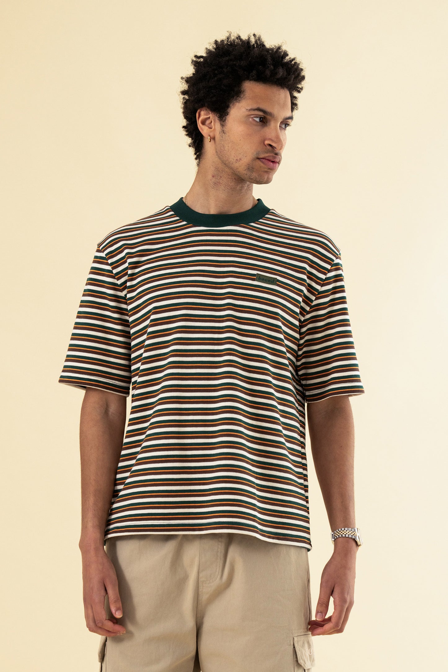 FOREST HEAVY STRIPE TEE