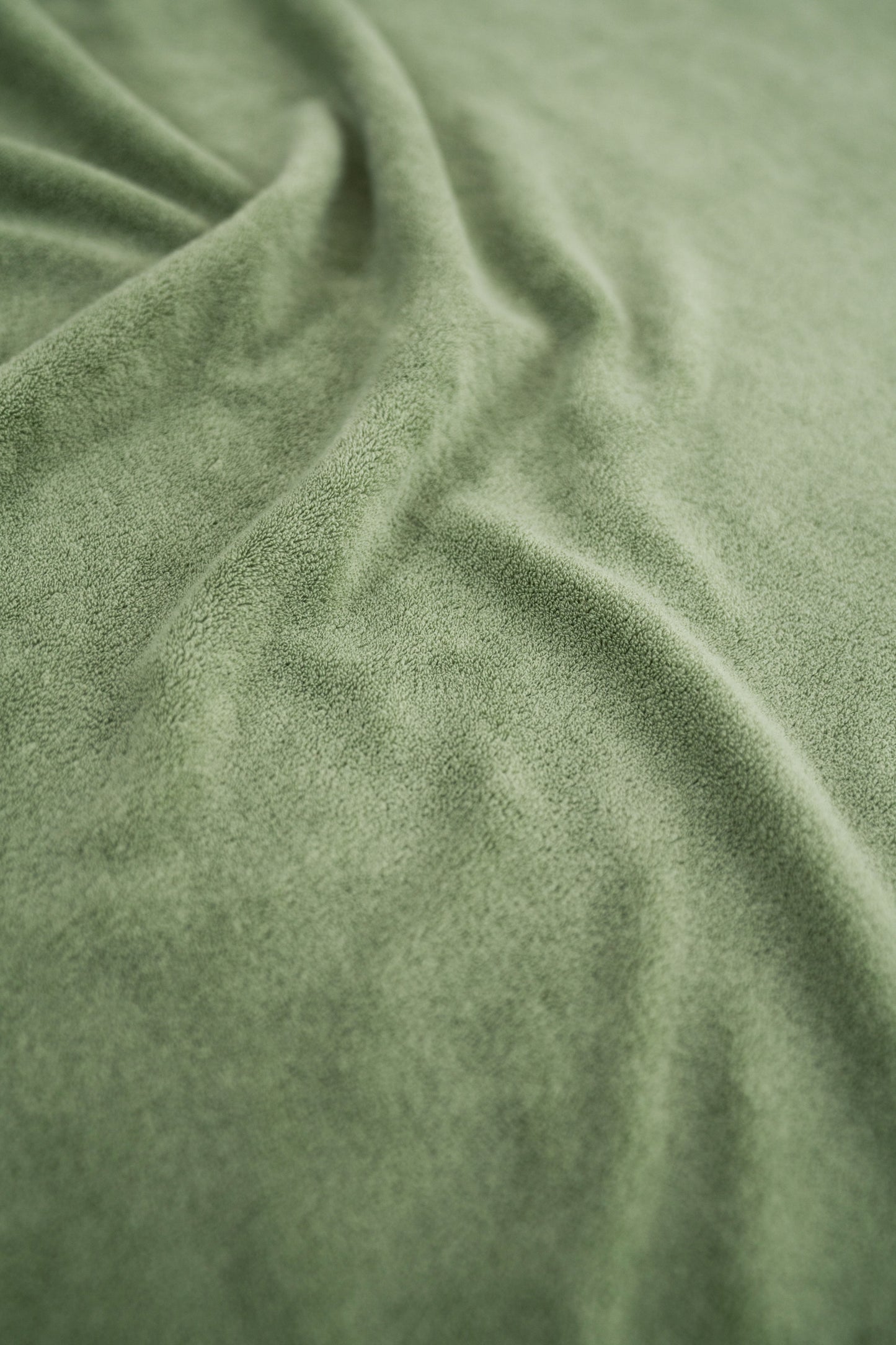 BRADLEY TERRY TOWEL POLO - GREEN