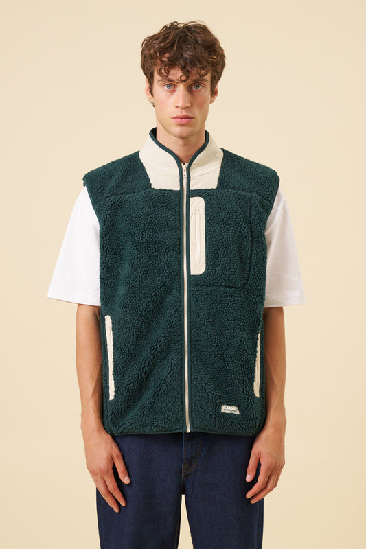 FOREST FLEECE GILET