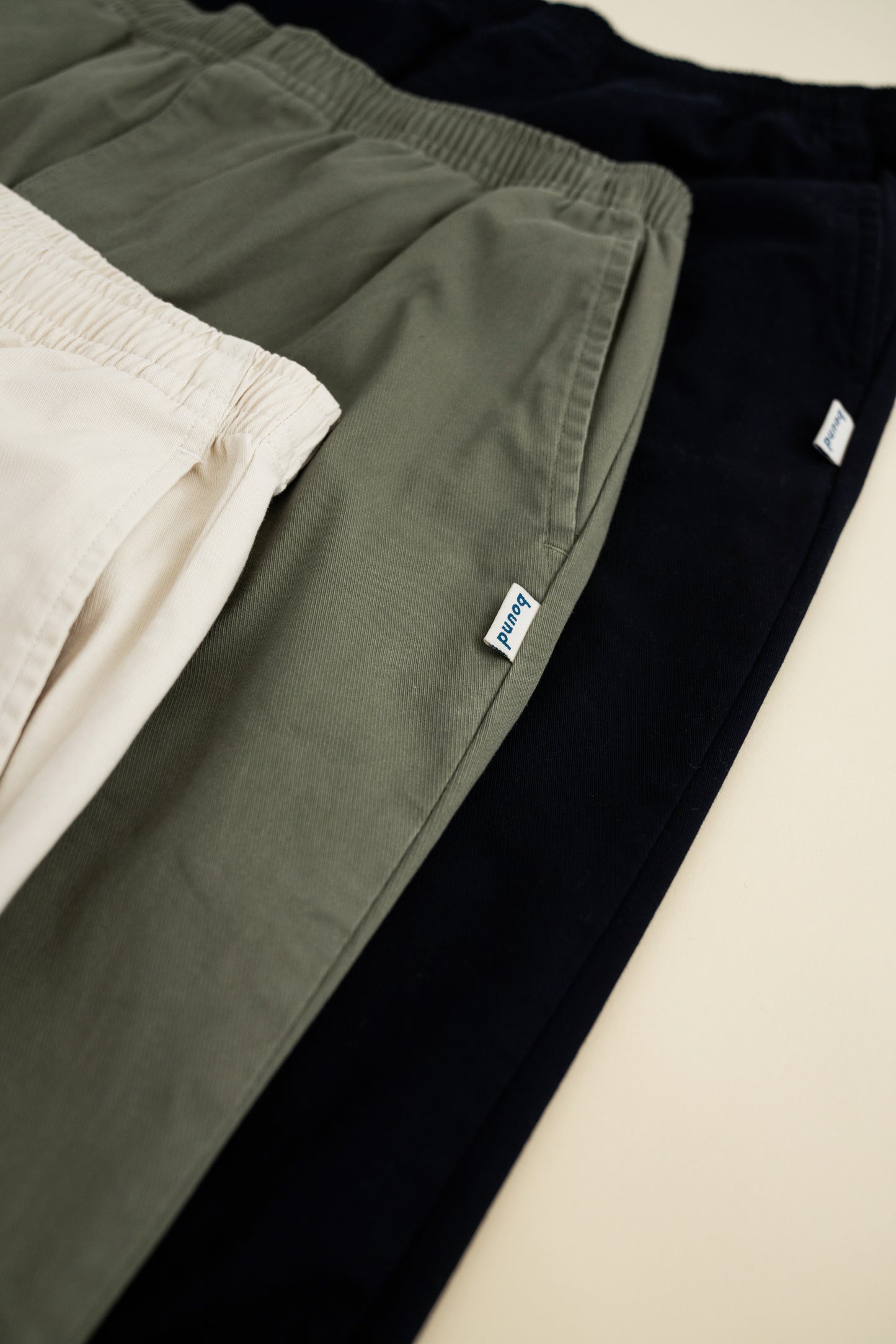 WILLIAM STAPLE COTTON TROUSER - OLIVE
