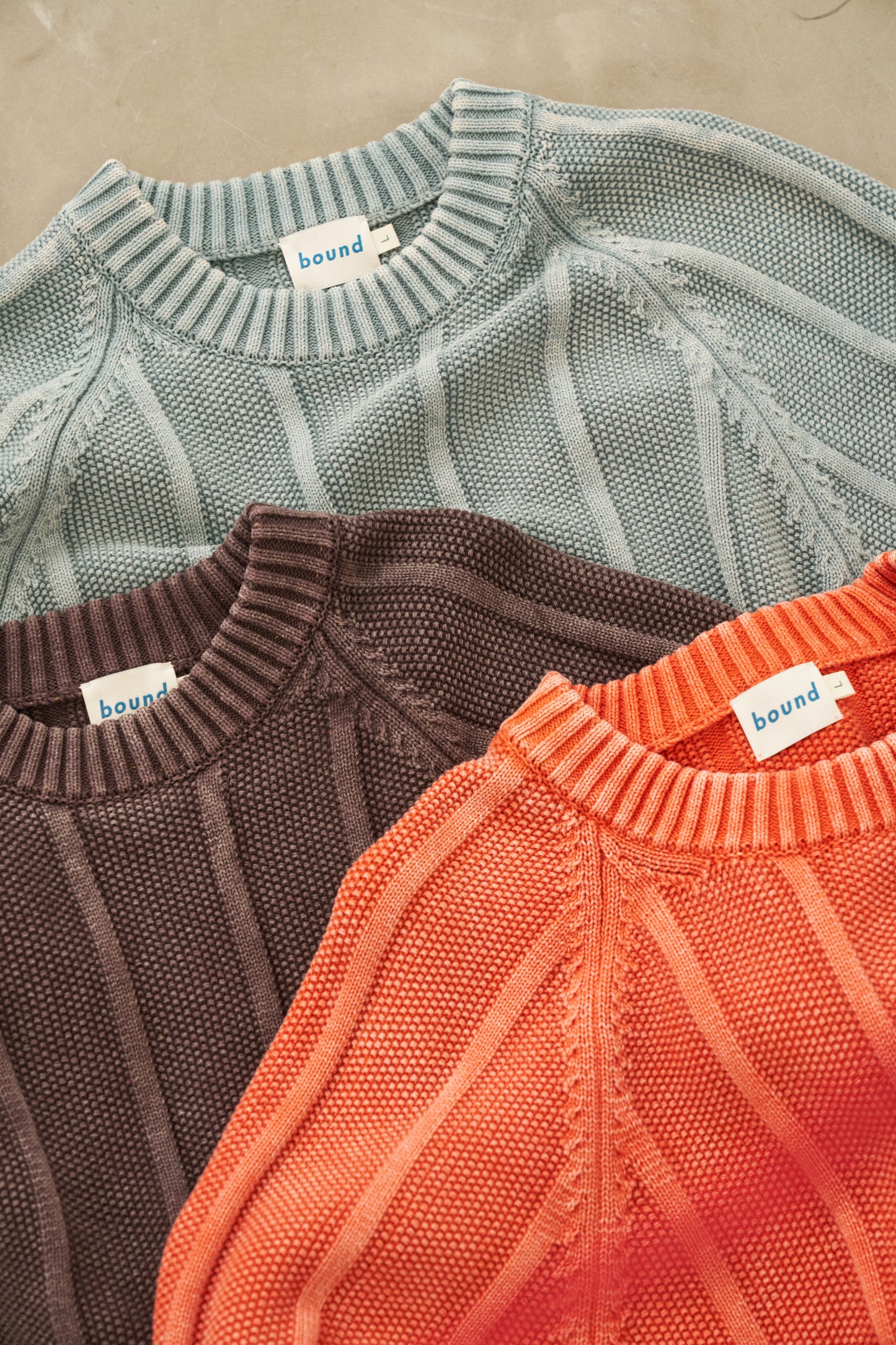 MELVIN WASHED SWEATER - JADE