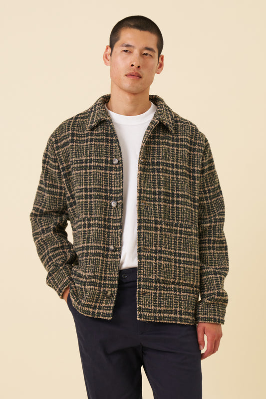 YOSEMITE TEXTURED WOVEN OVERSHIRT