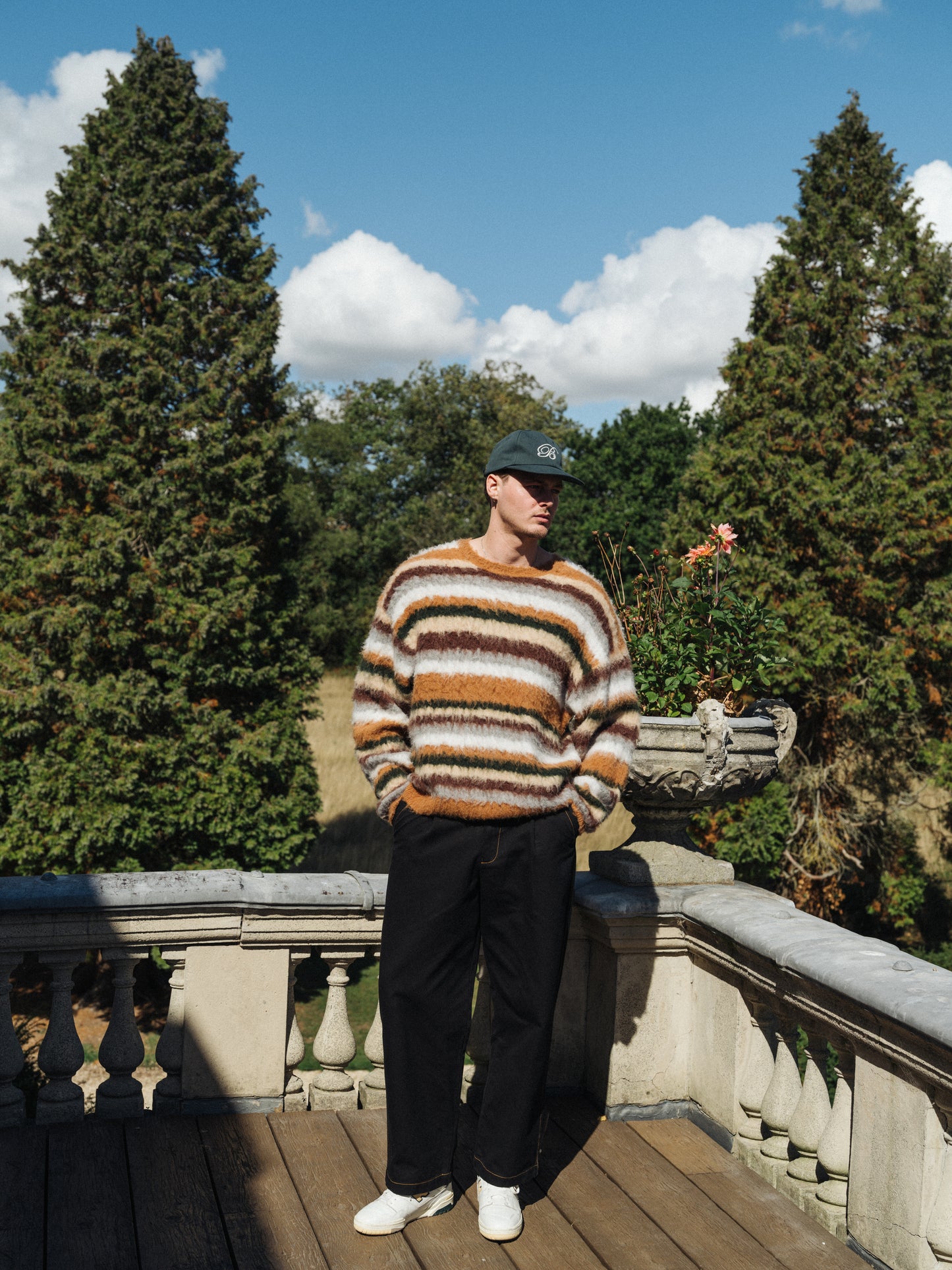 HEAVY CANVAS WORKWEAR TROUSER - BLACK