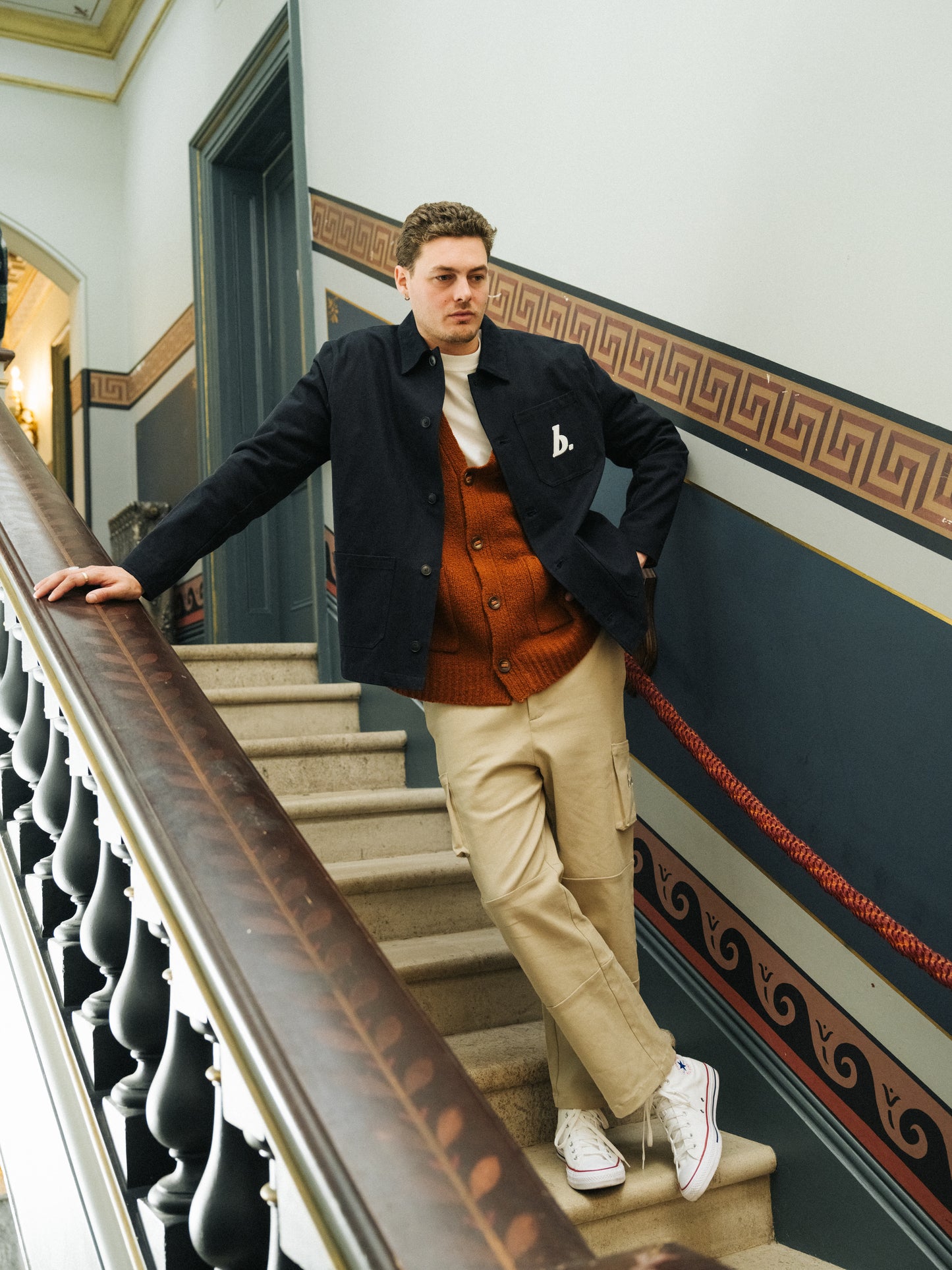 ROASTED ROOTS  WOOL CARDIGAN