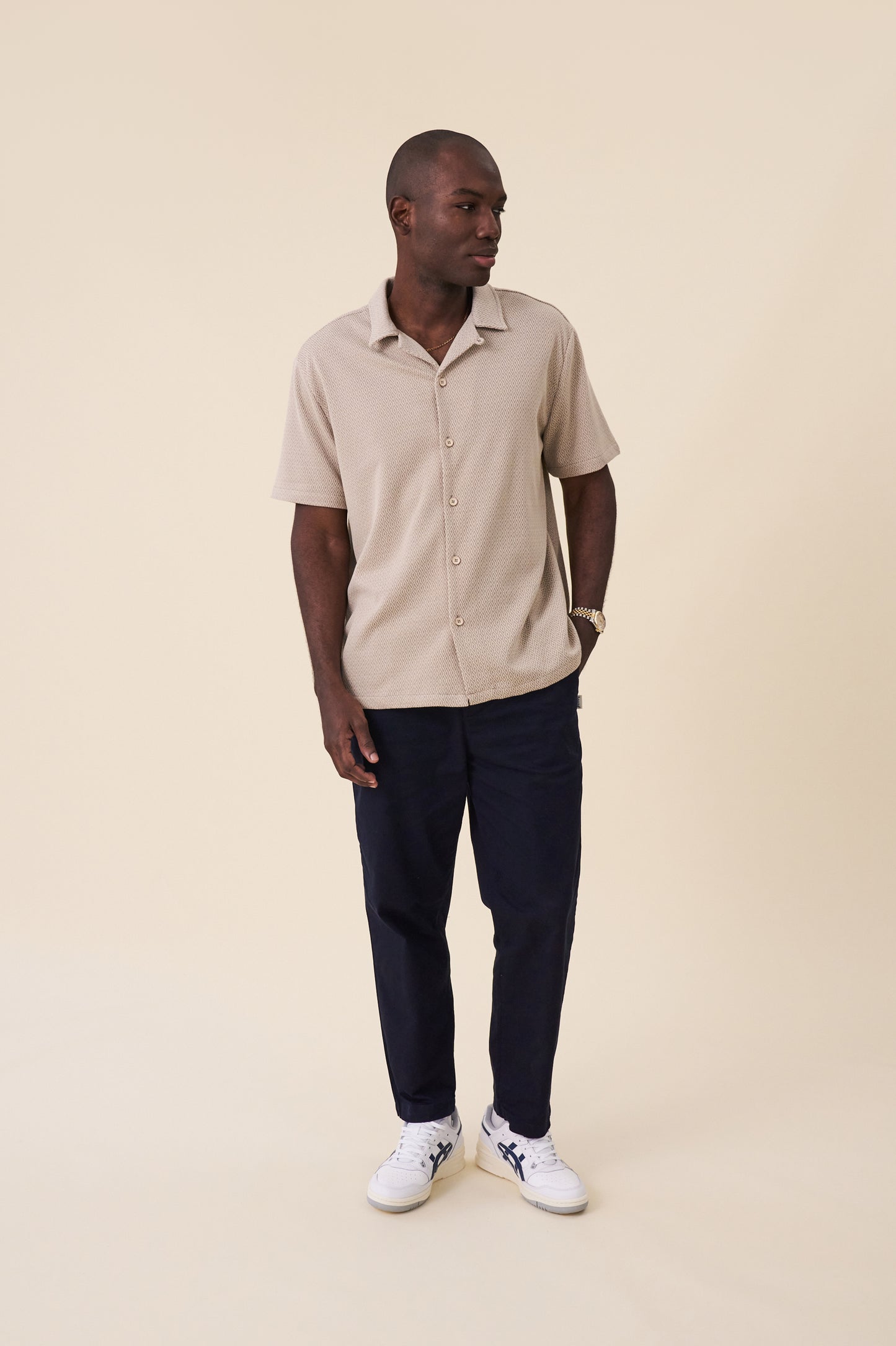 OAT DIAMOND CUBAN SS SHIRT