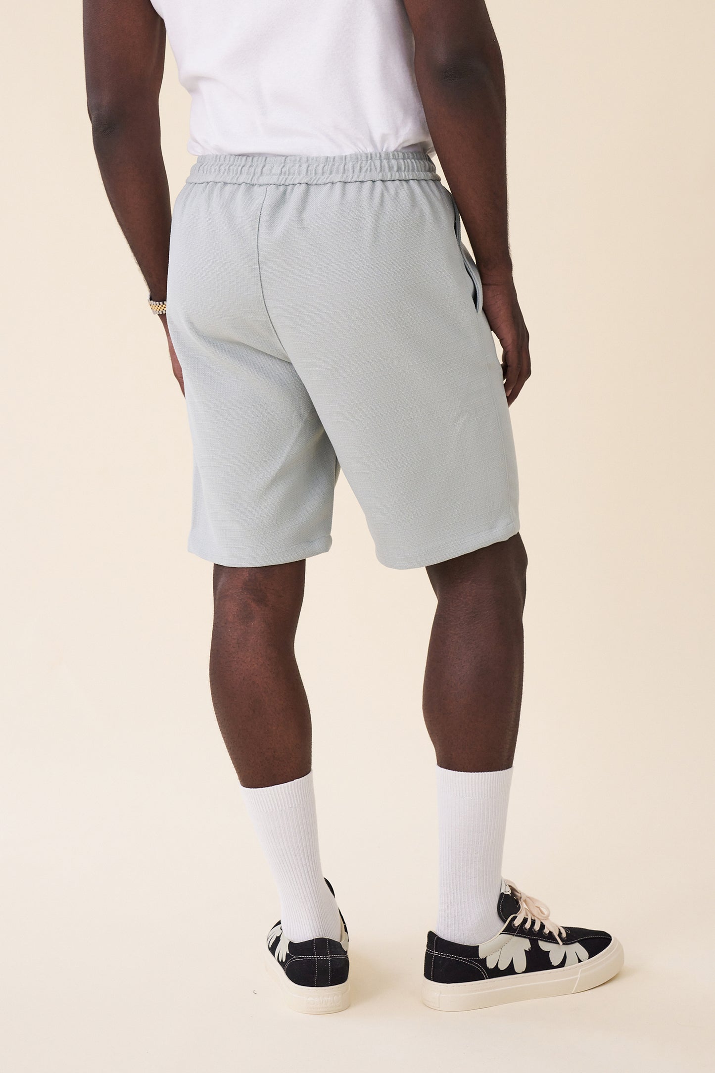 MINT TEXTURED HEAVY SHORTS