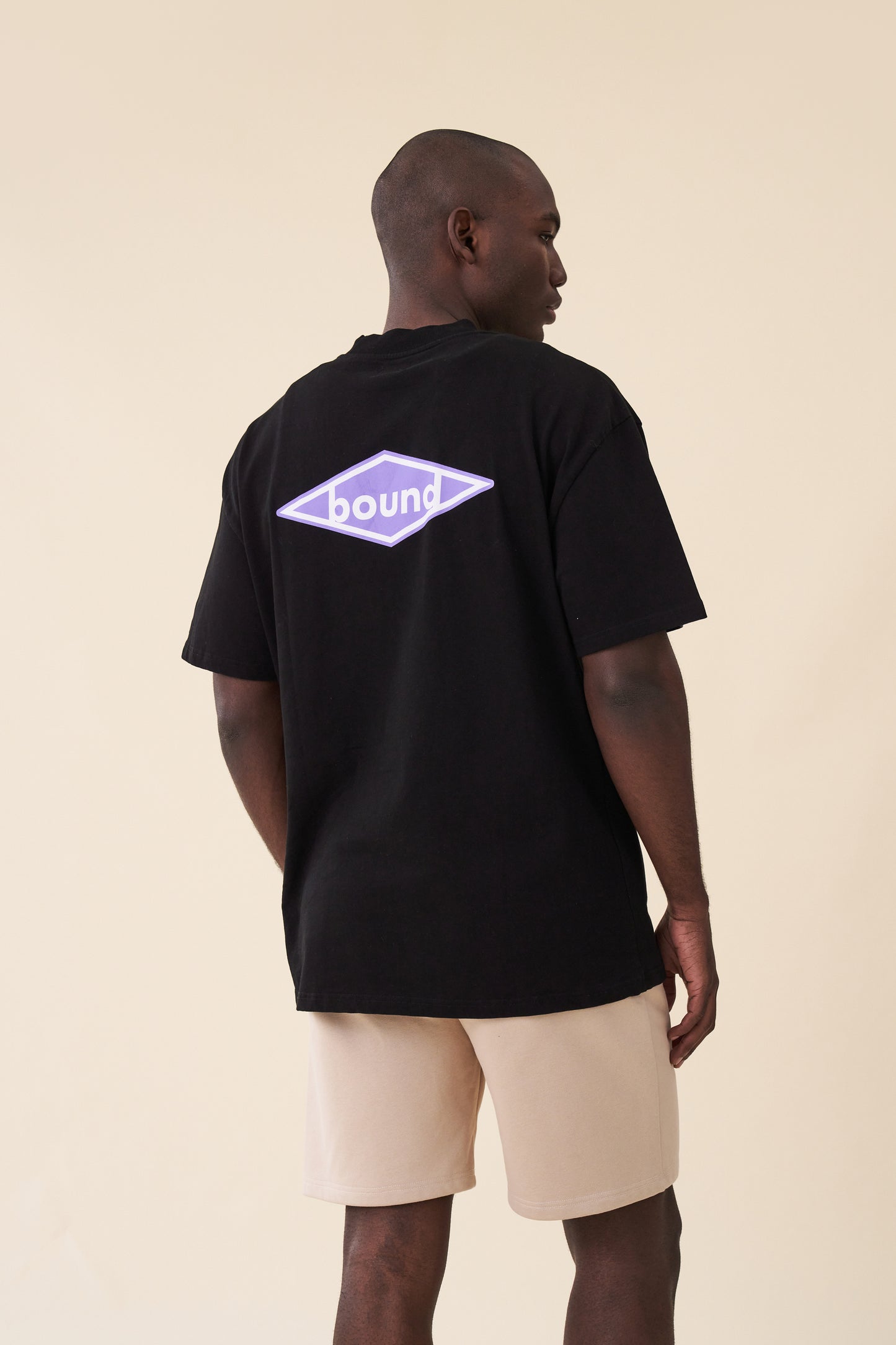 DIAMOND TEE - BLACK