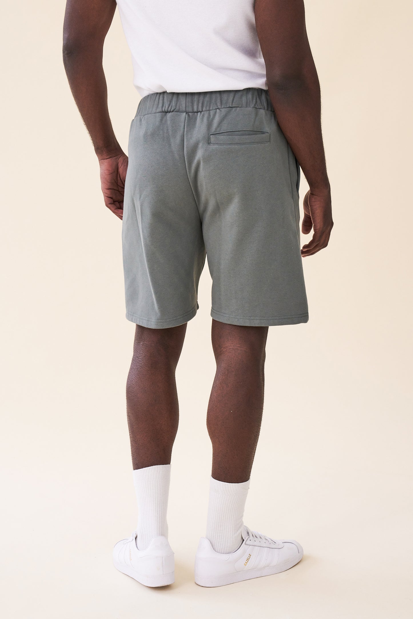 SCRIPT JOGGER SHORTS- PINE GREEN