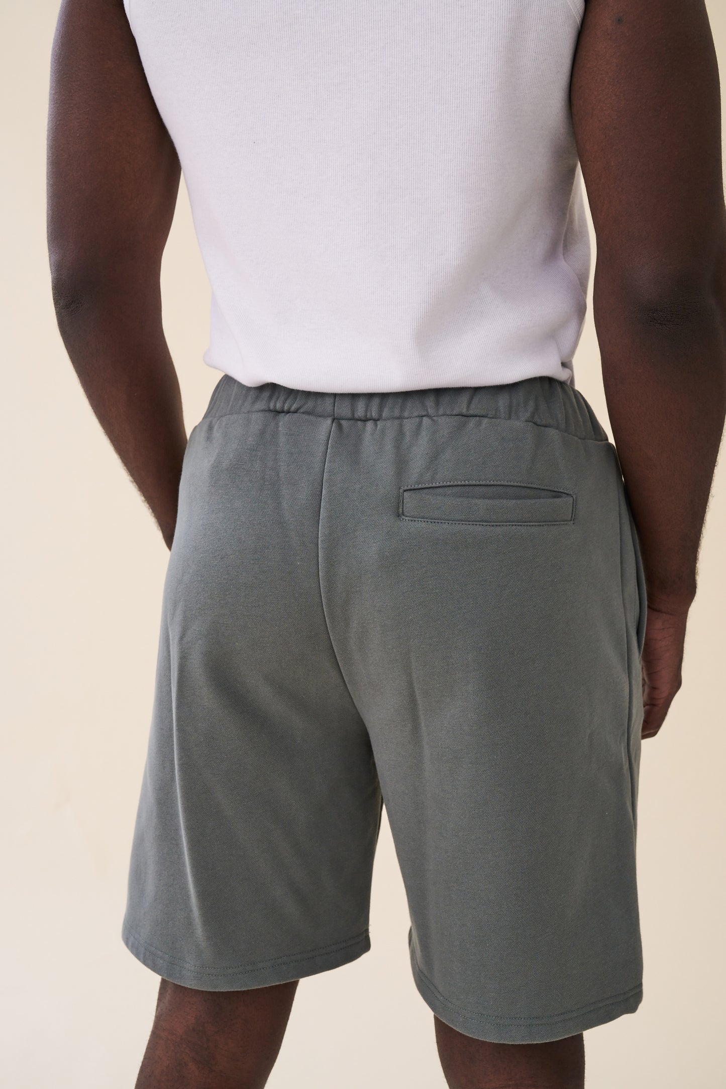 SCRIPT JOGGER SHORTS- PINE GREEN