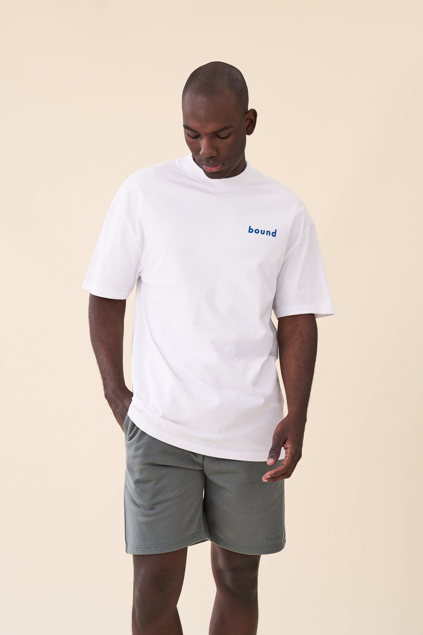 SCRIPT JOGGER SHORTS- PINE GREEN