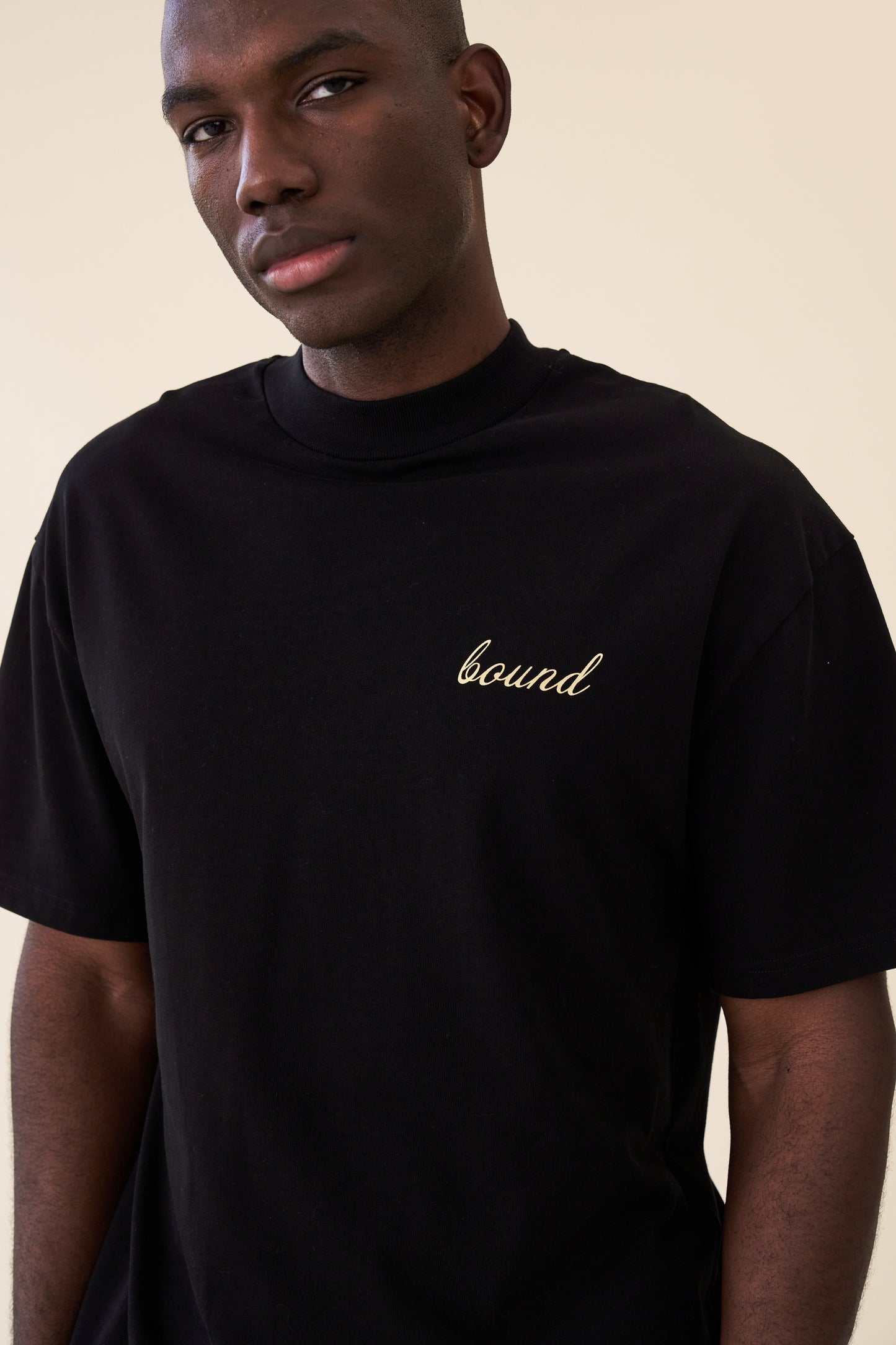 PORTO AZULEJOS TEE - BLACK