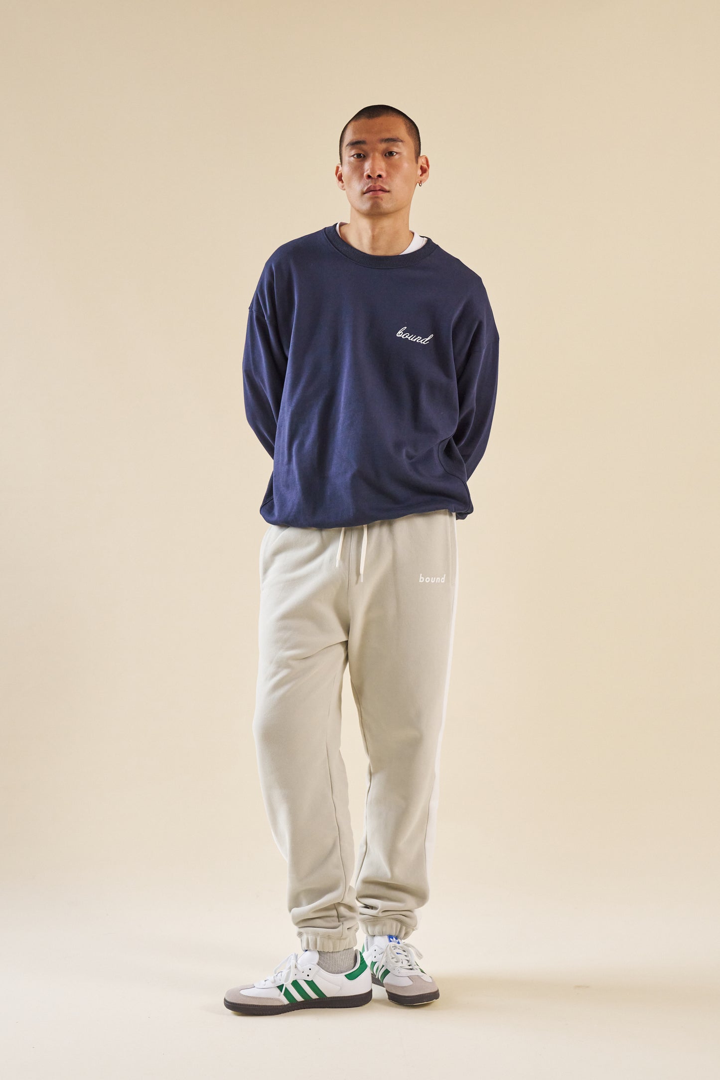 ASH STRIPE JOGGERS
