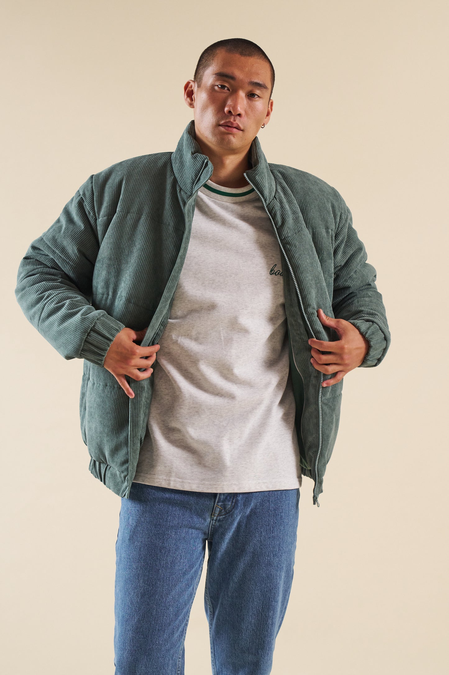 ASH GREY LONGSLEEVE TEE