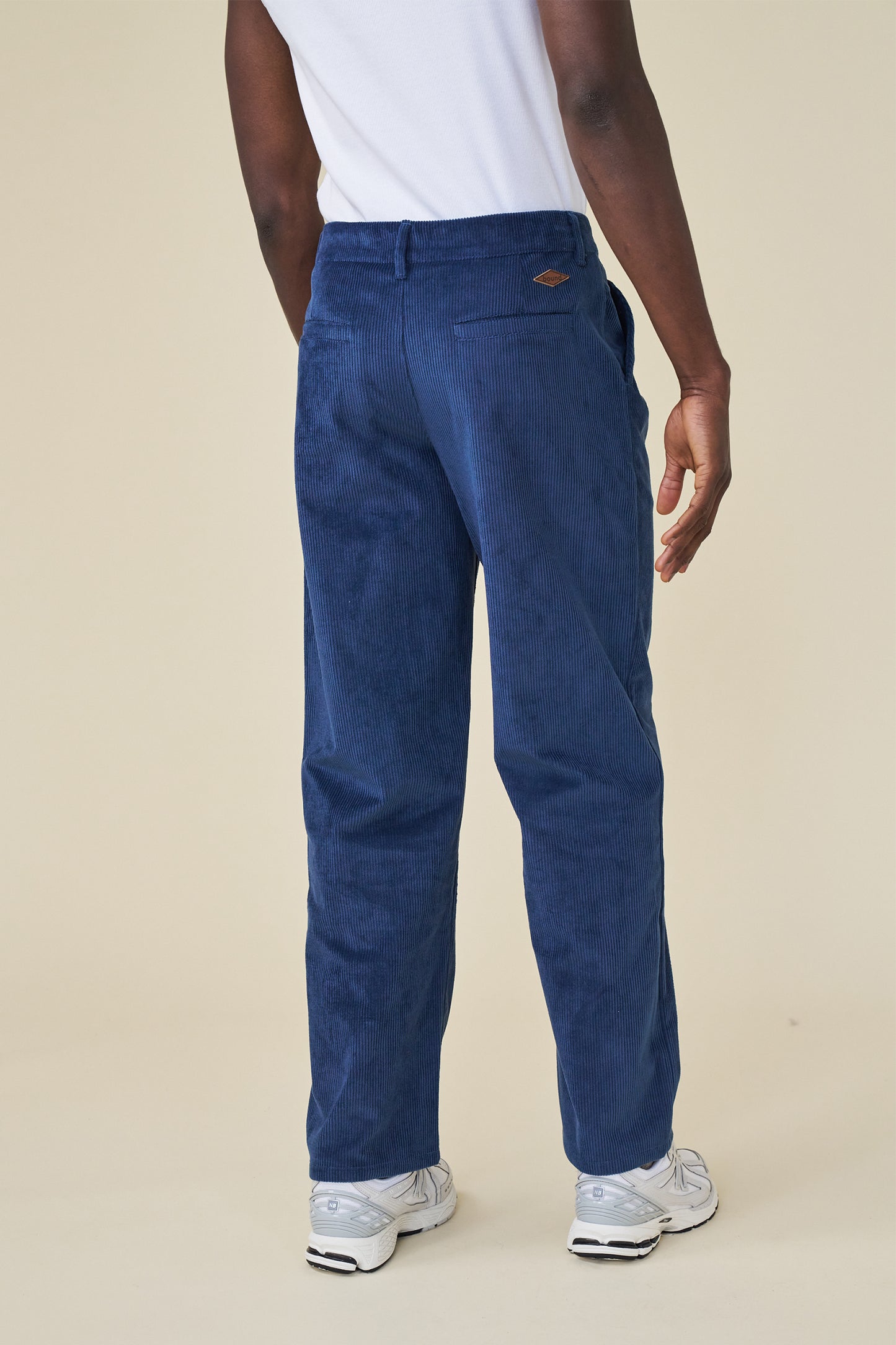 RELAXED CORDUROY TROUSER - DALLAS BLUE