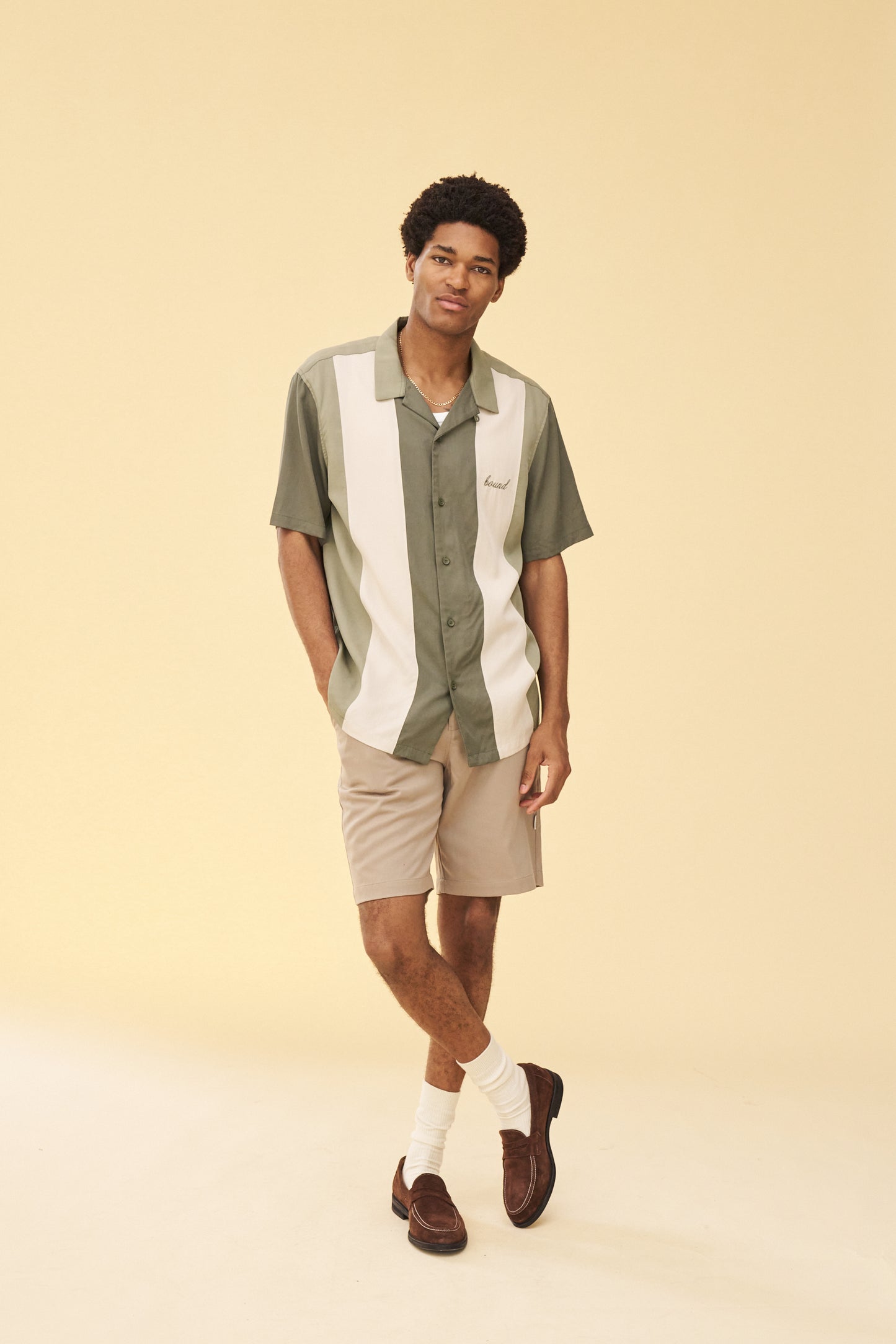 NEW JERSEY BOWLING SHIRT - GREEN