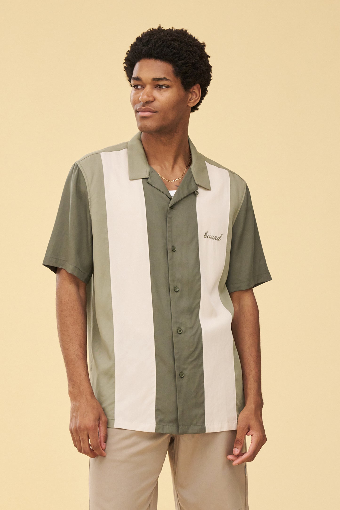 NEW JERSEY BOWLING SHIRT - GREEN