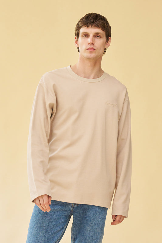OAT LONGSLEEVE WAFFLE TEE