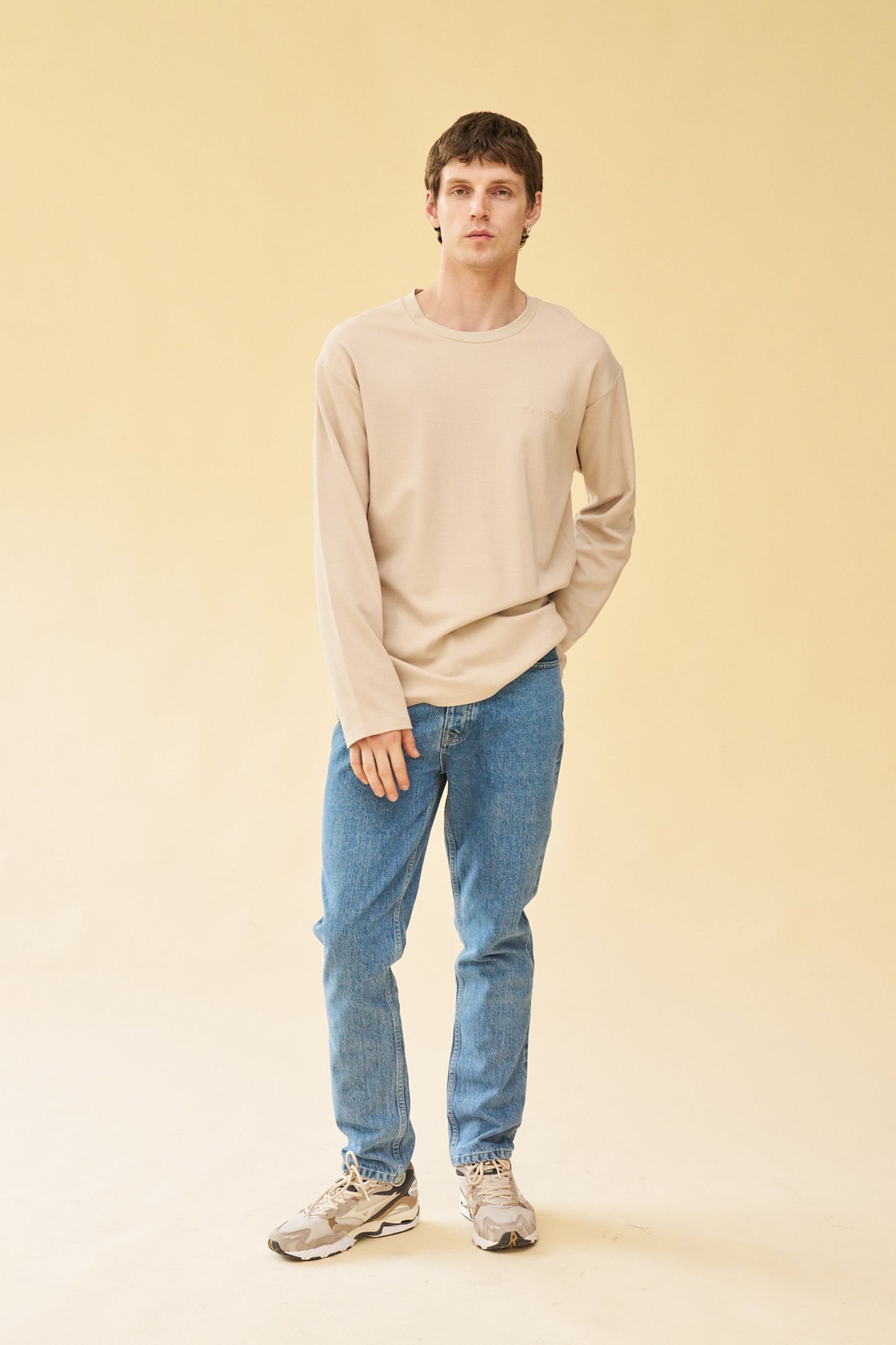 OAT LONGSLEEVE WAFFLE TEE