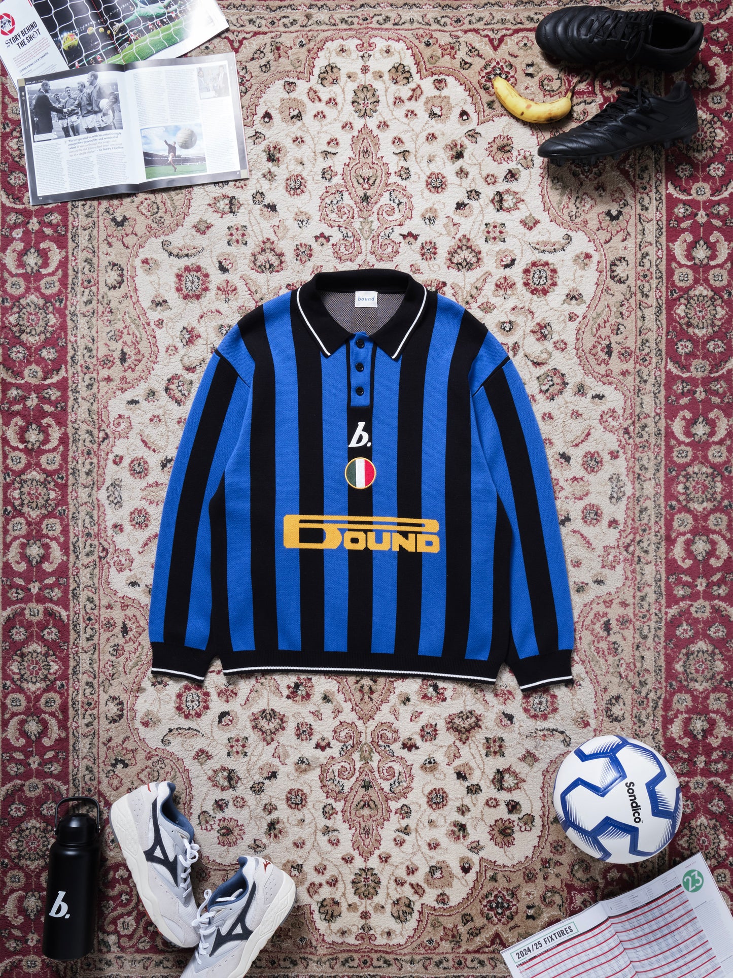 ZANETTI KNIT FOOTBALL SHIRT