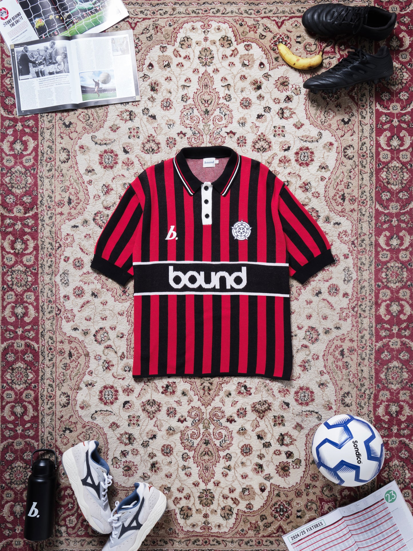 LANCS KNIT FOOTBALL SHIRT