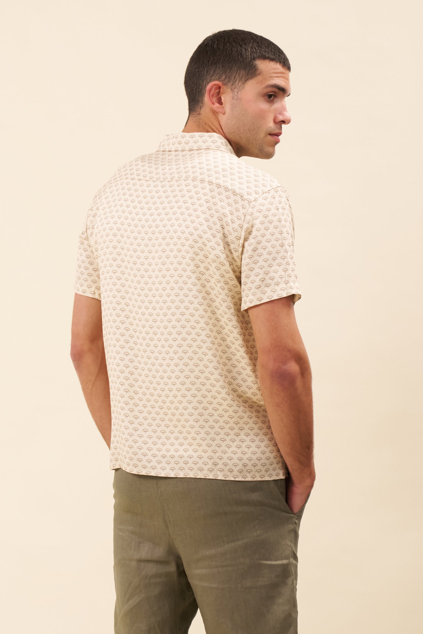 HENNA RAYON SHIRT - CREAM