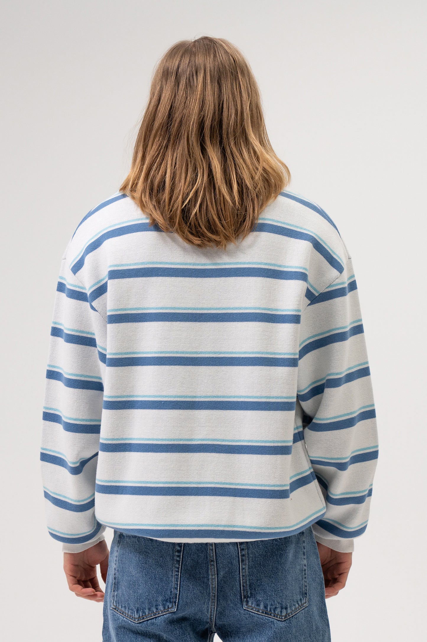 RETRO STRIPE KNIT SWEATER