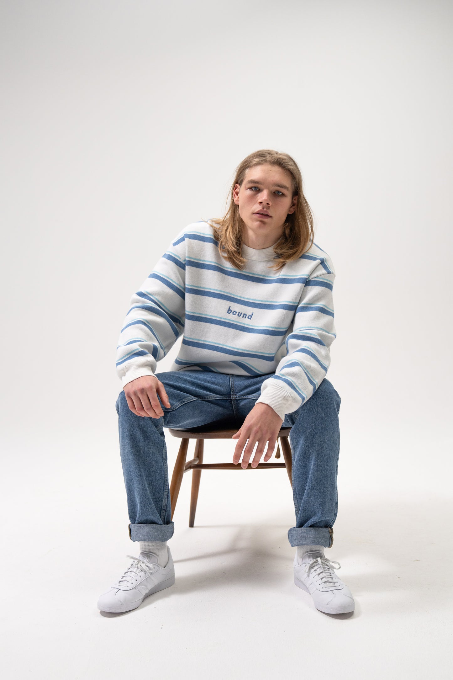 RETRO STRIPE KNIT SWEATER
