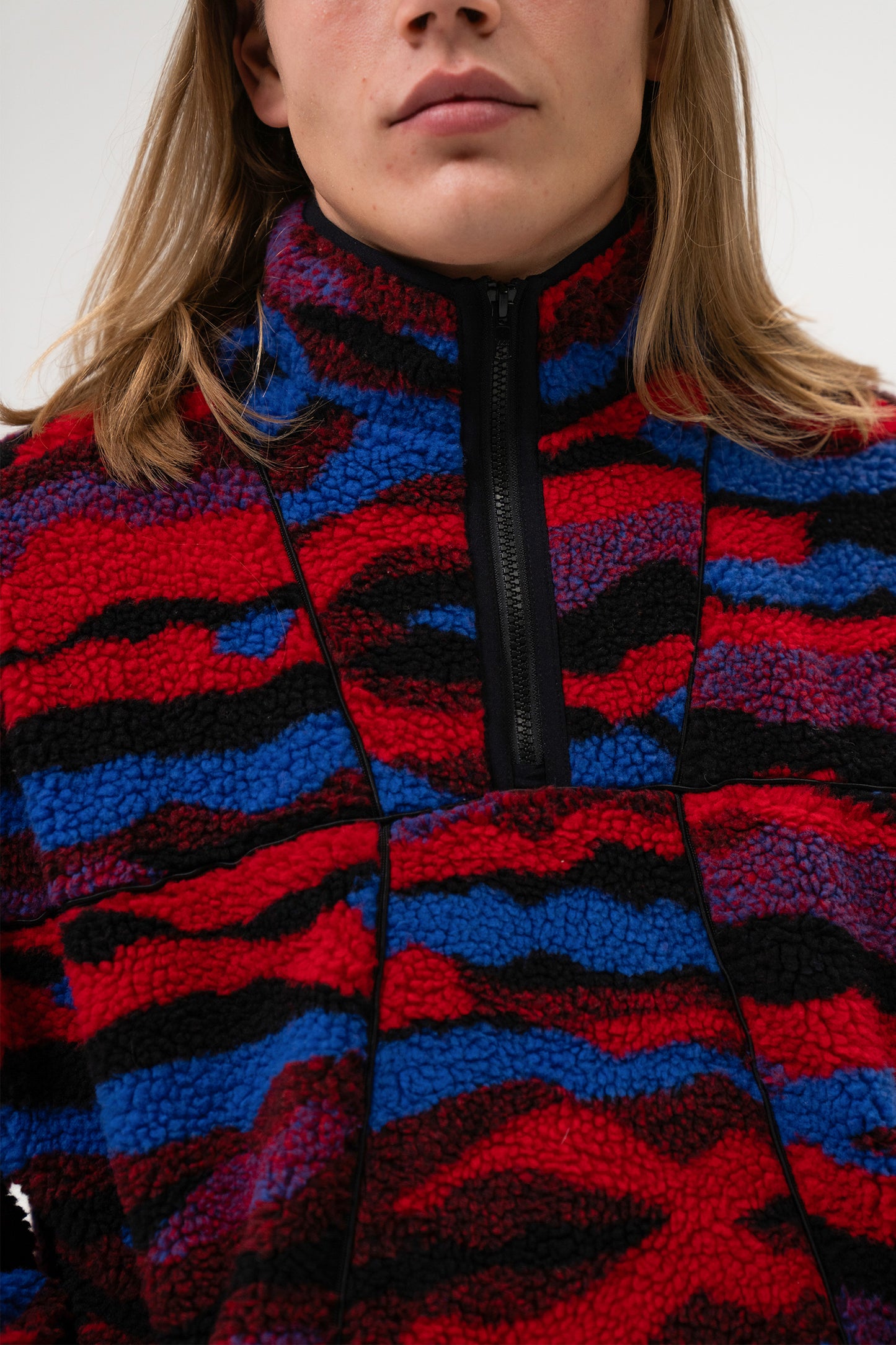 CAMO RETRO PATTERNED FLEECE