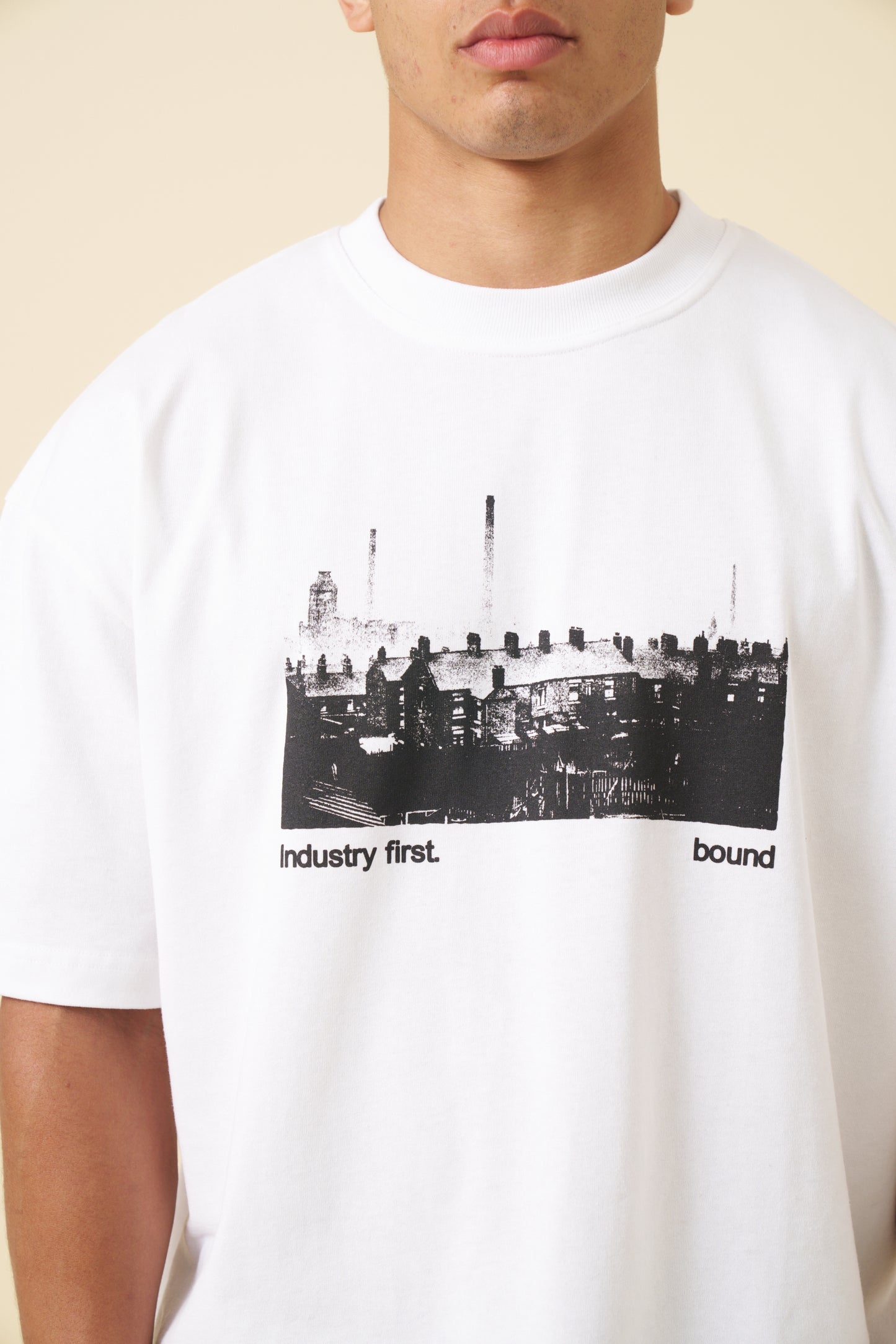 MCR INDUSTRY TEE - WHITE