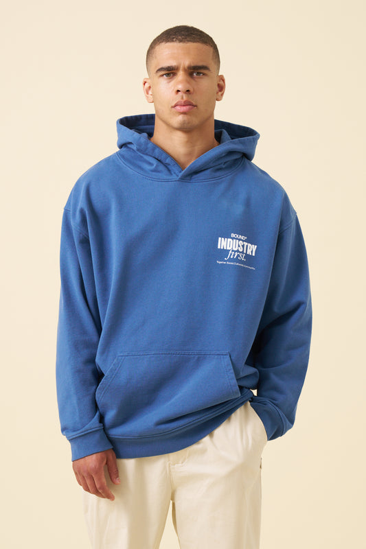 INDUSTRY FIRST HOODIE - NAVY