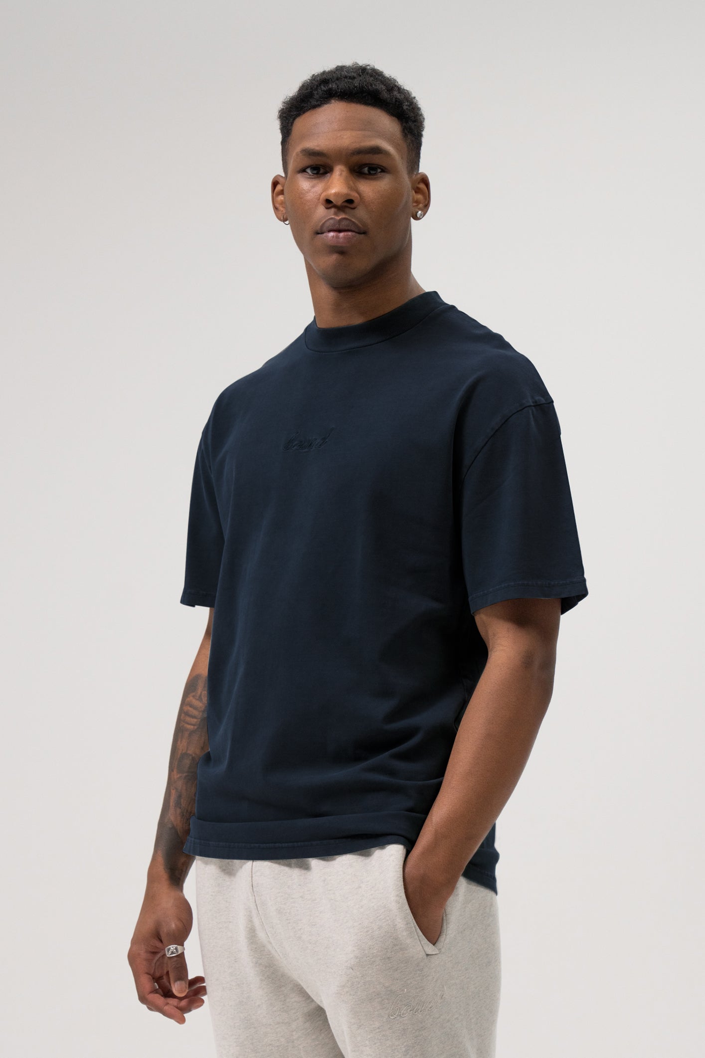 SUSTAIN TEE TWIN PACK - BLACK/NAVY