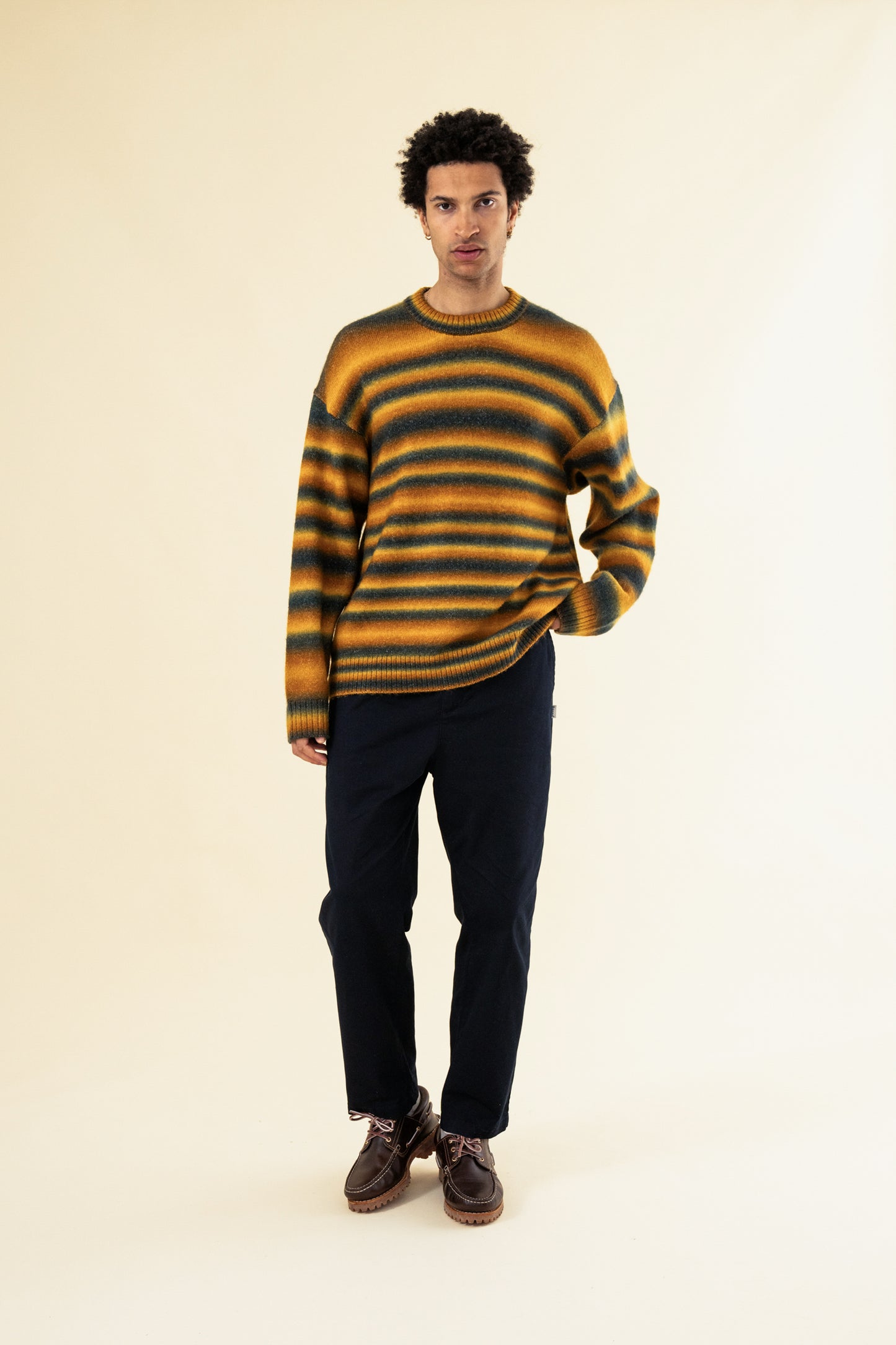 HEATON GRADIENT KNIT SWEATER