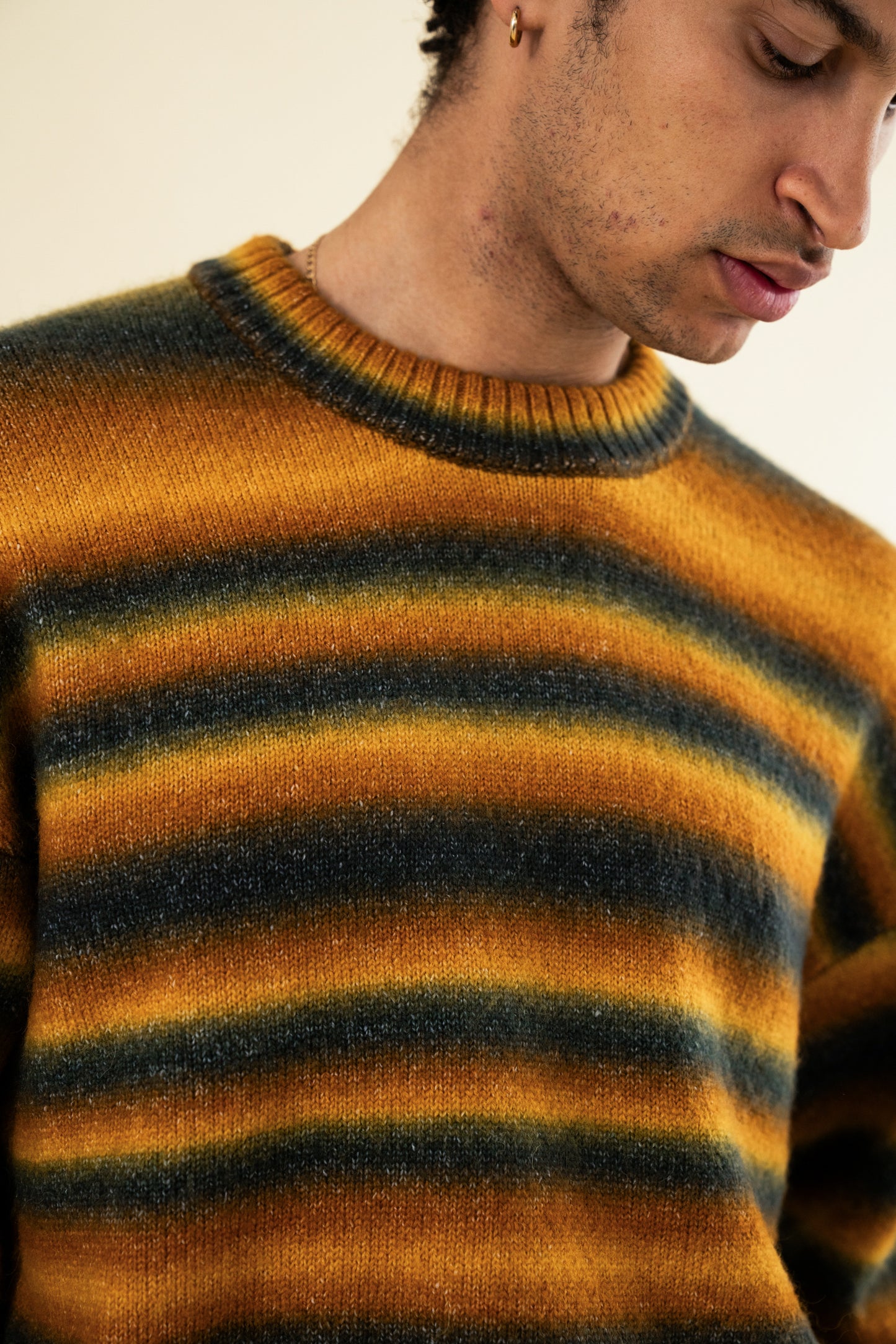 HEATON GRADIENT KNIT SWEATER