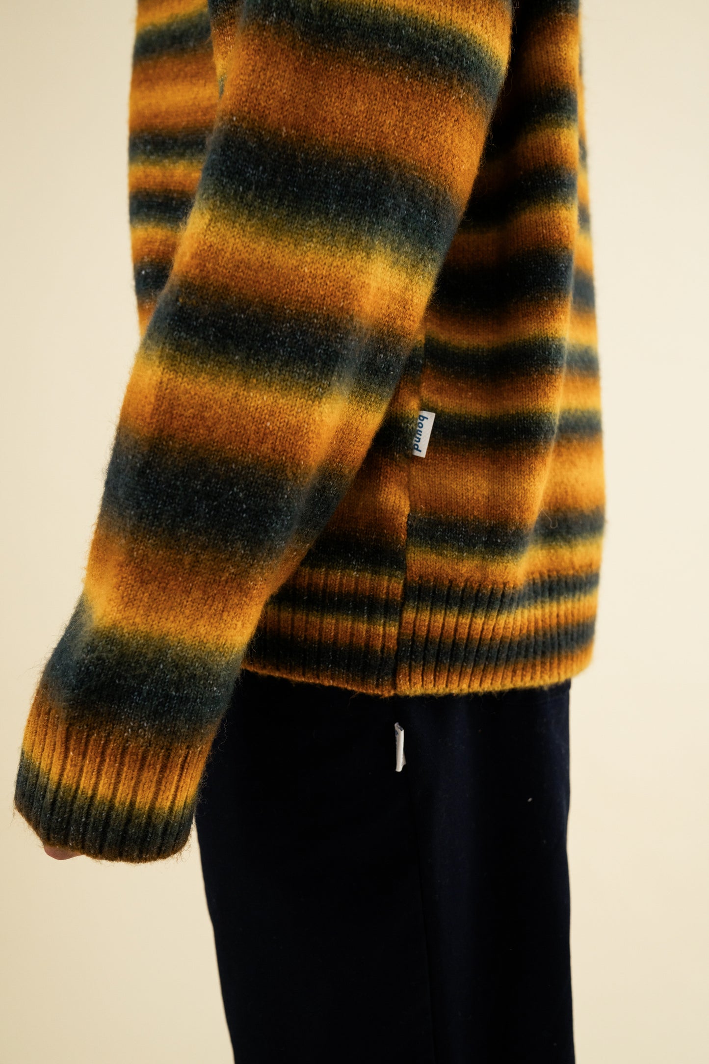 HEATON GRADIENT KNIT SWEATER